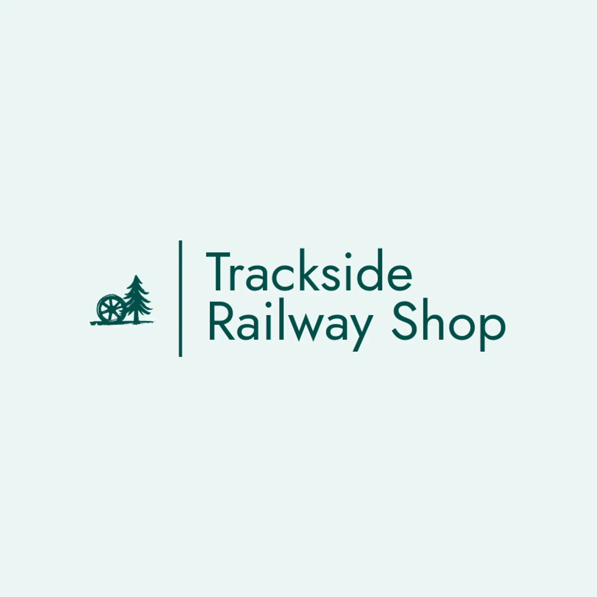 Trackside Railway Shop logo for railway