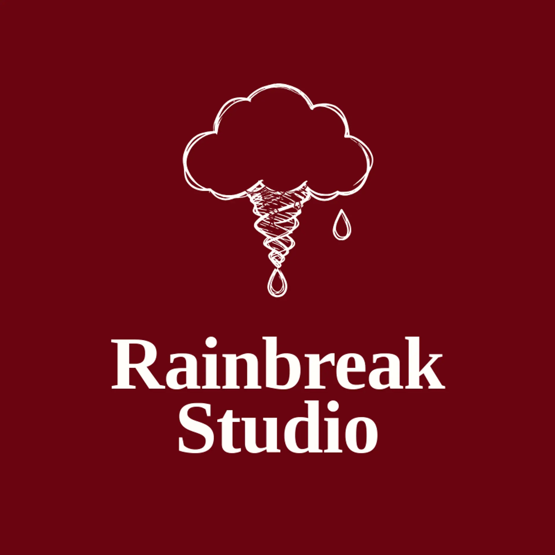 Rainbreak Studio logo for tornado
