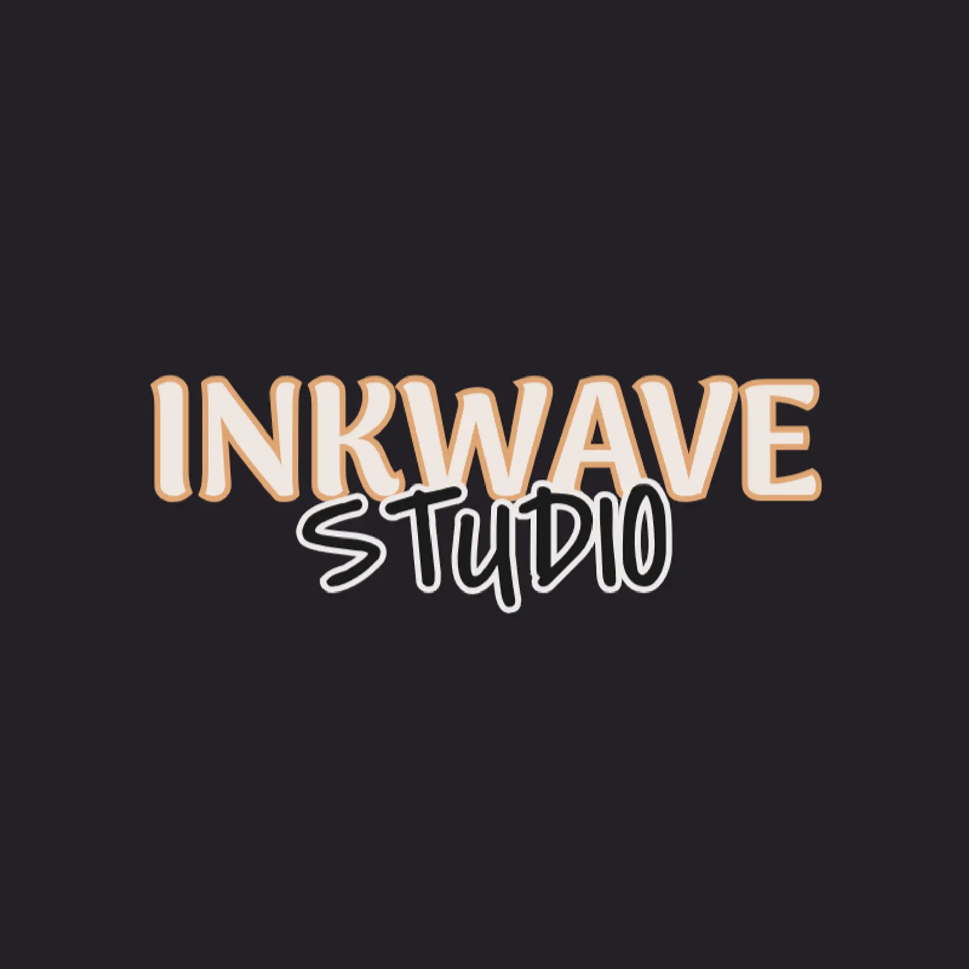 Inkwave Studio logo for tattoo