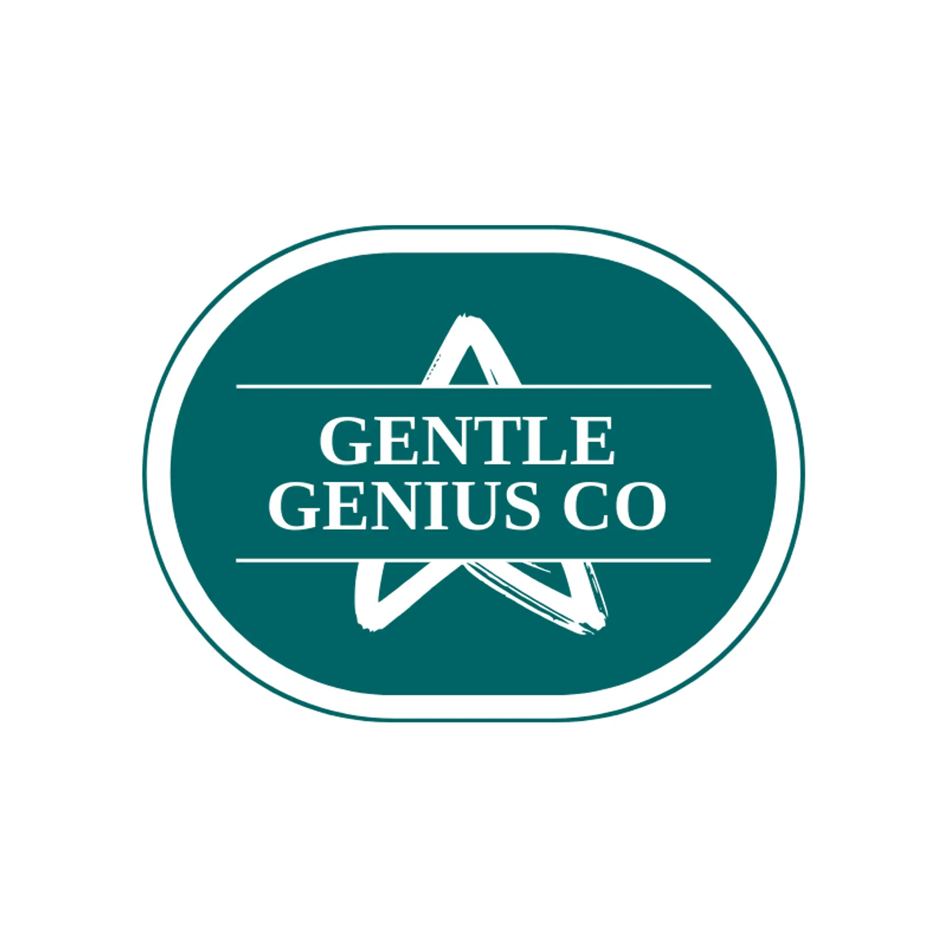 Gentle Genius Co logo for tutoring