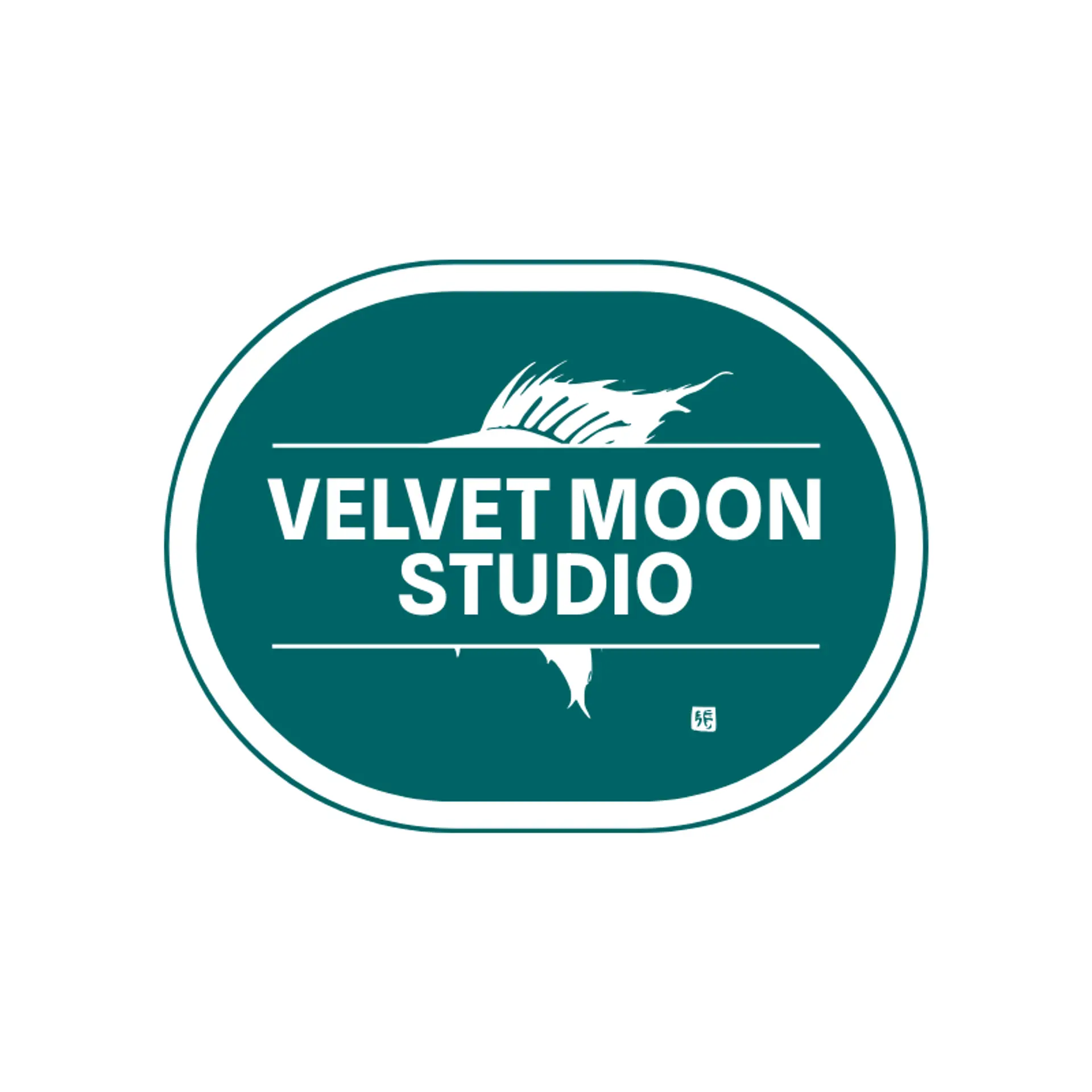 Velvet Moon Studio logo for pisces
