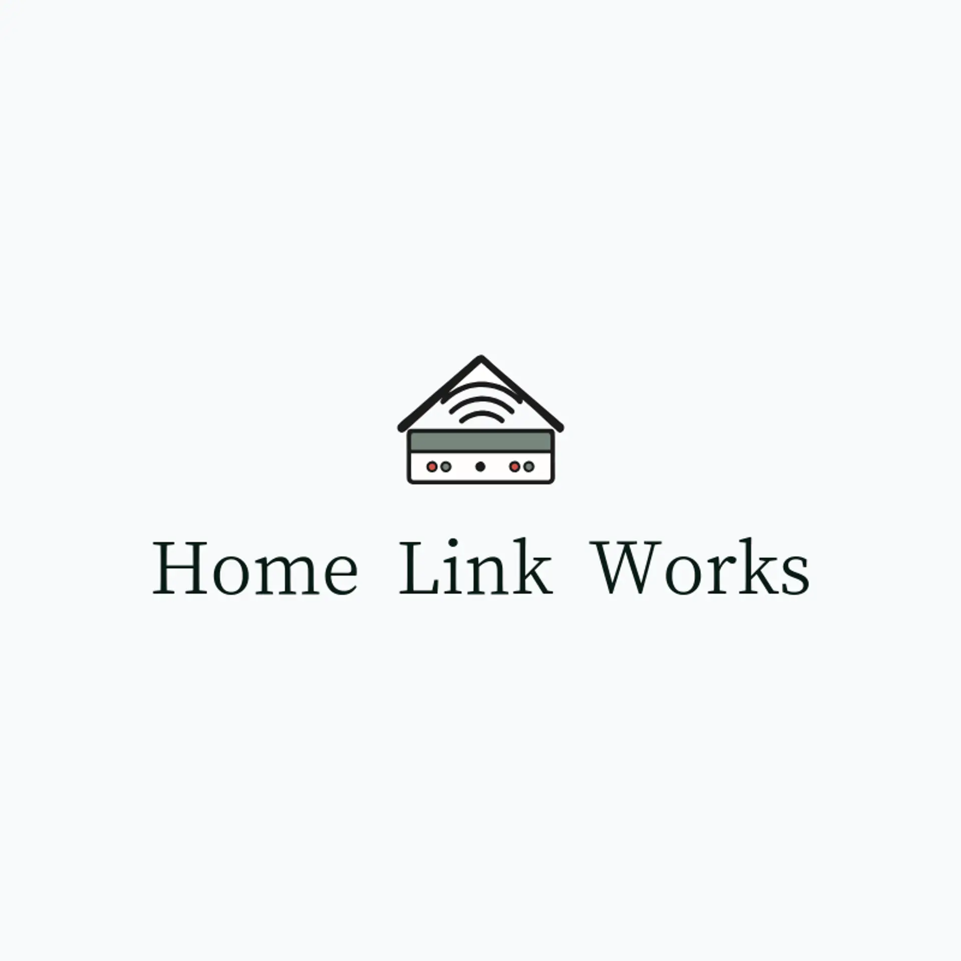 Home Link Works logo for wifi