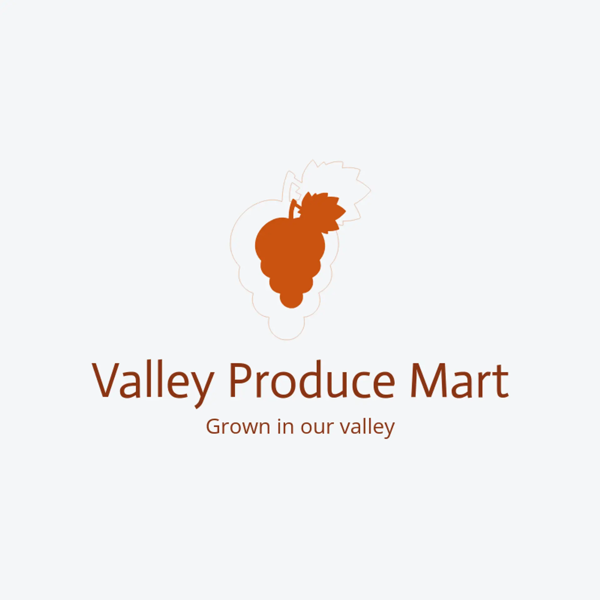 Valley Produce Mart logo for mart