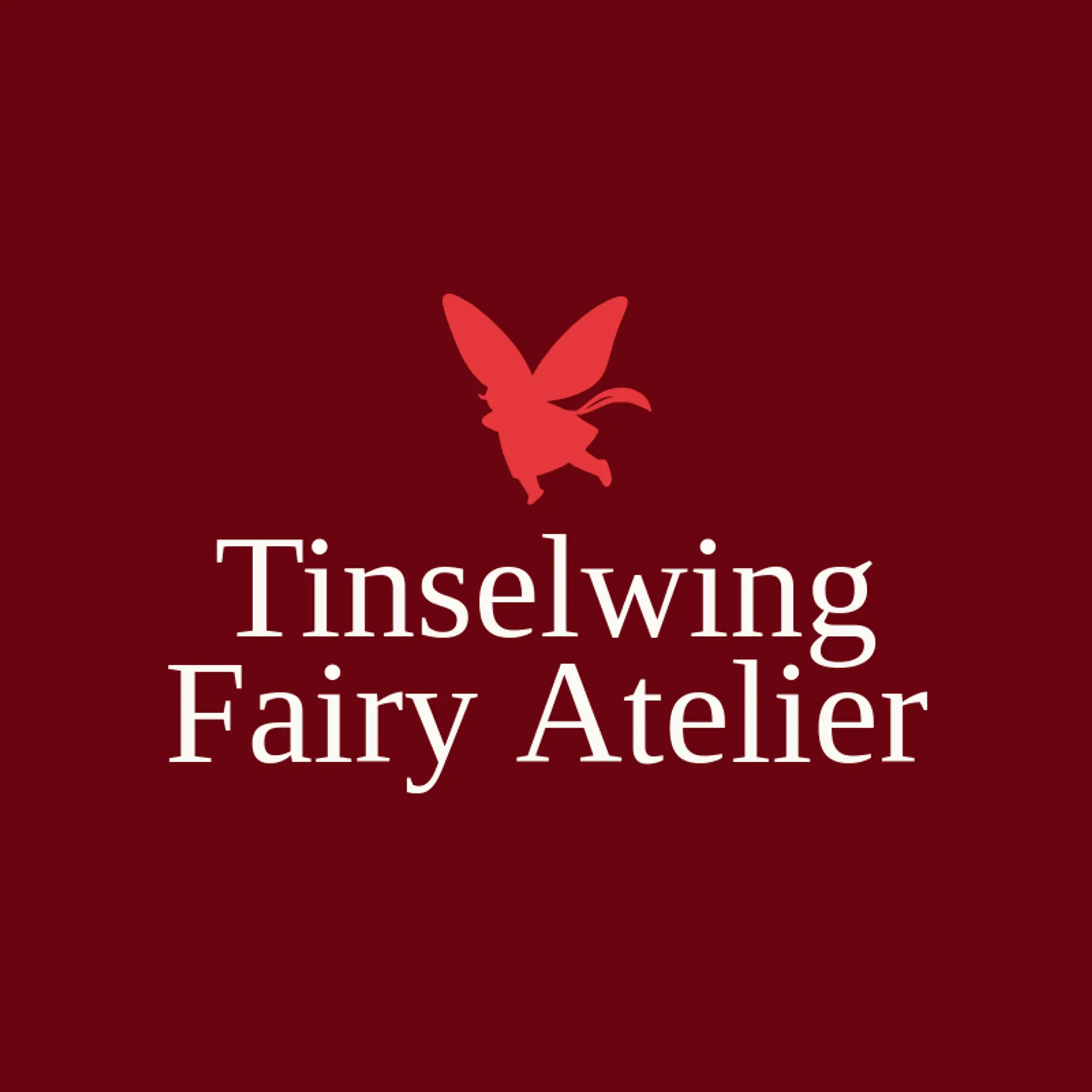 Tinselwing Fairy Atelier logo for fairy