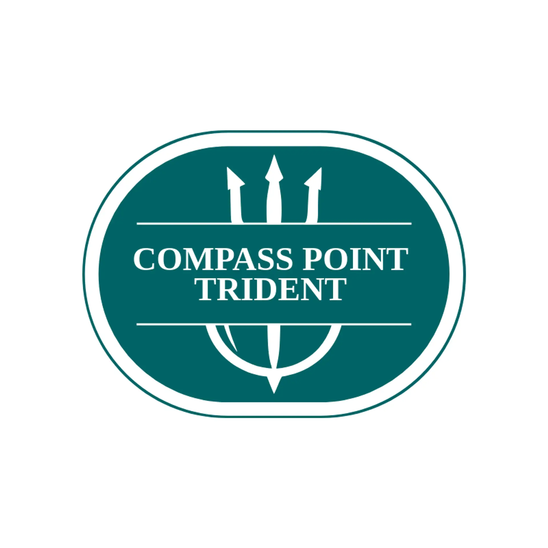 Compass Point Trident logo for trident