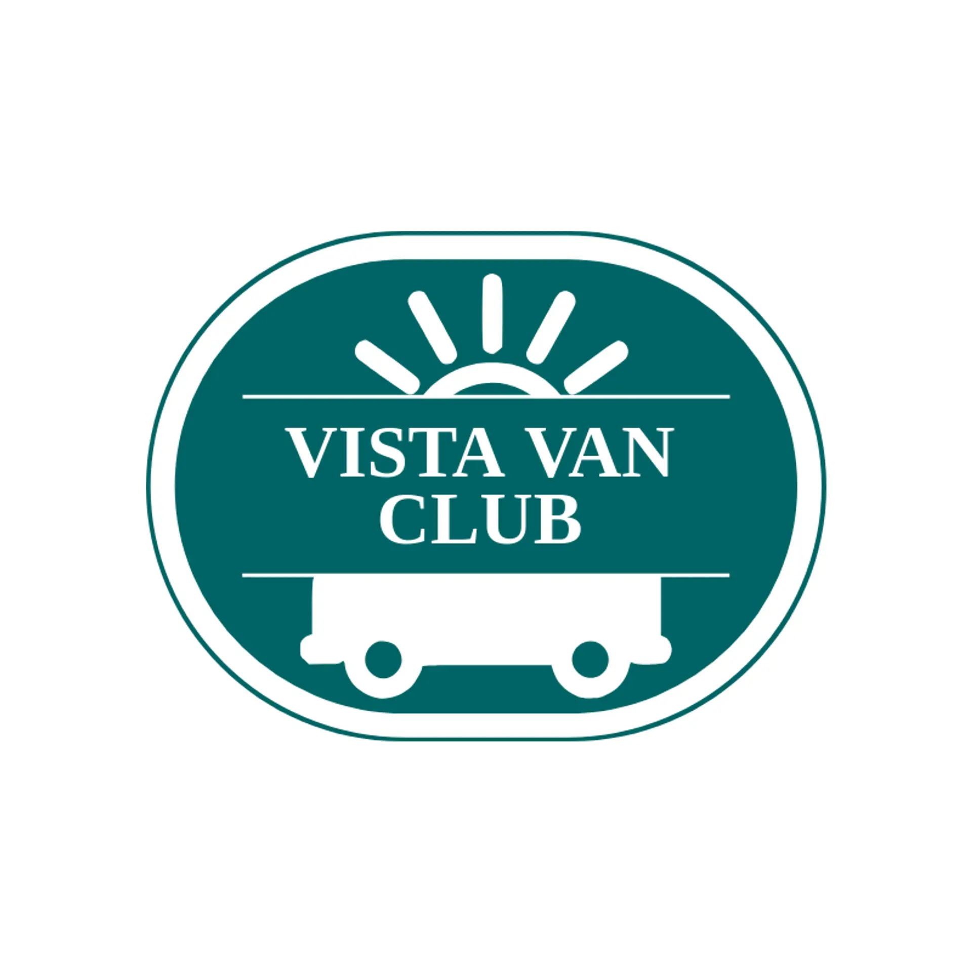 Vista Van Club logo for road trip