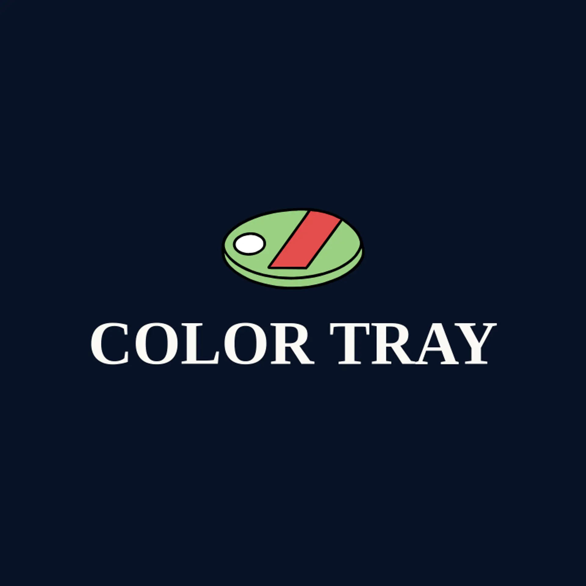 Color Tray logo for paint
