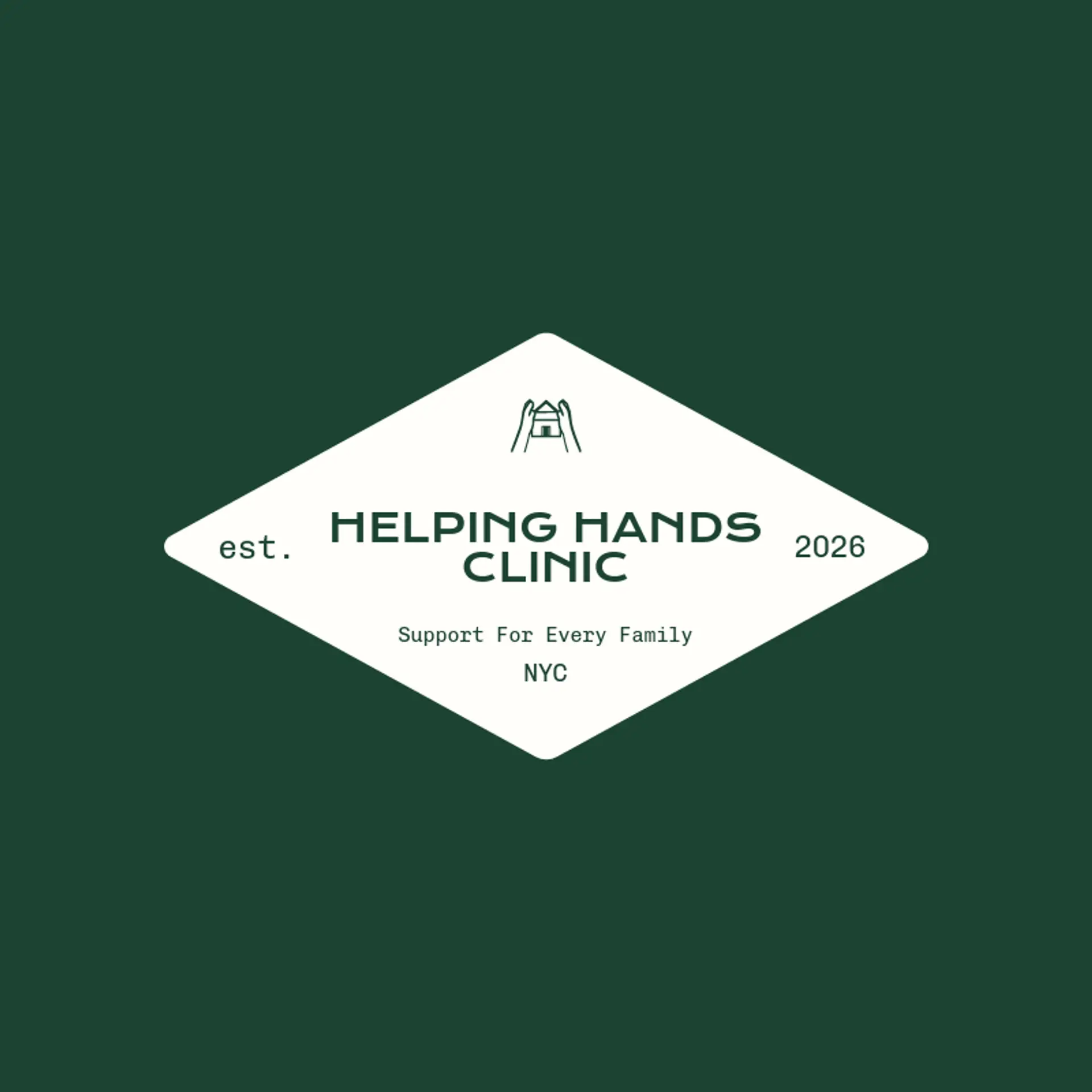 Helping Hands Clinic logo for hospital