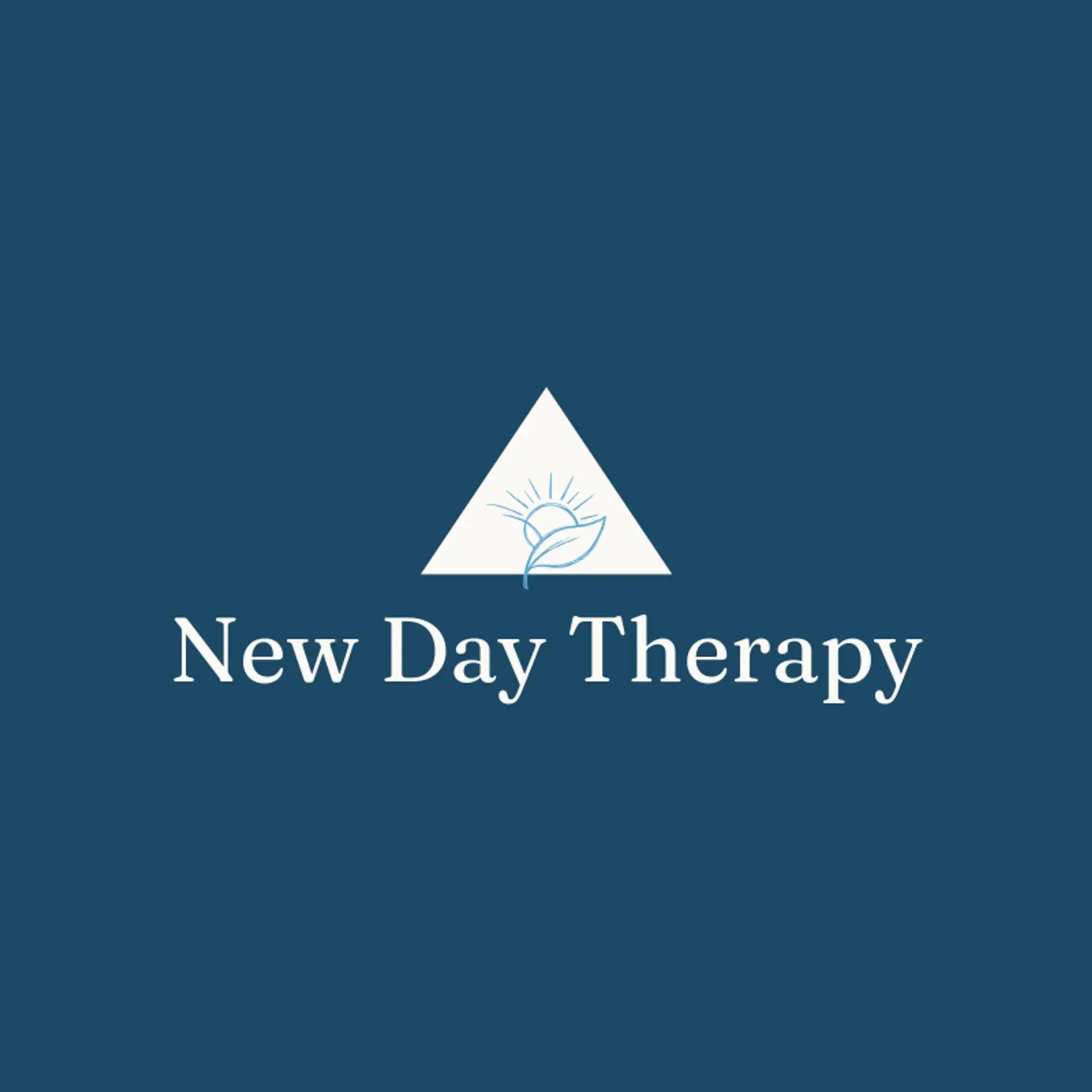 New Day Therapy logo for mental health