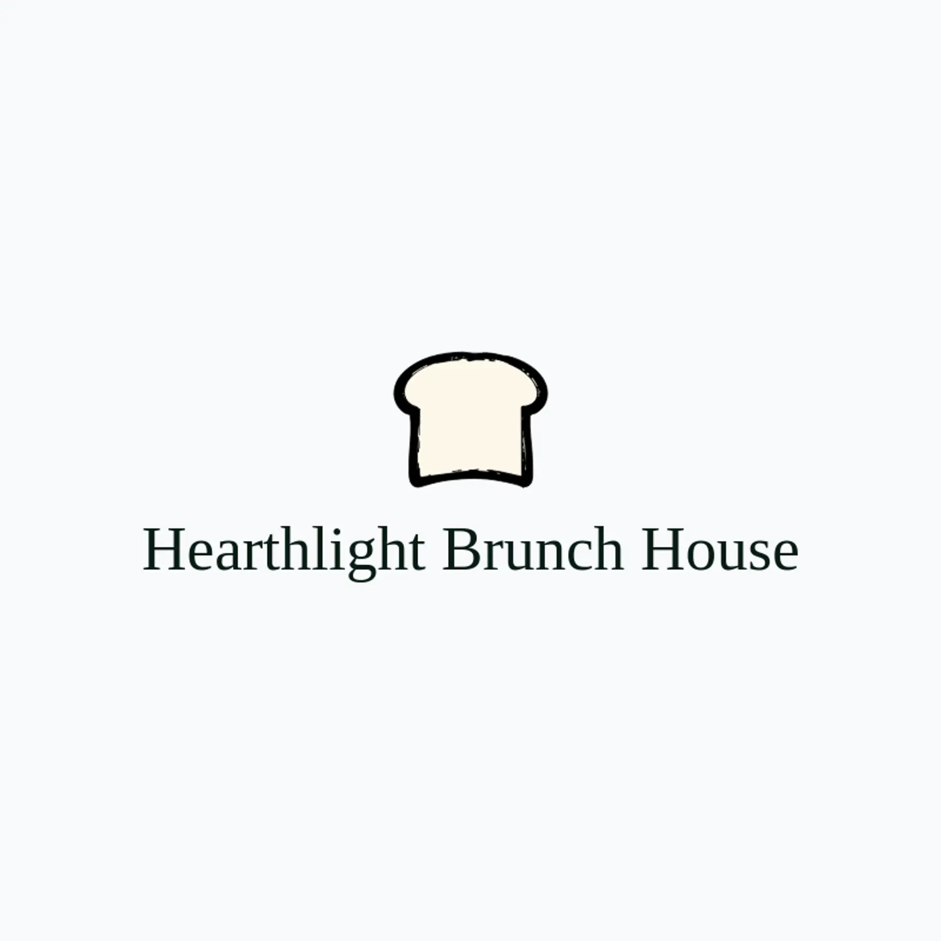 Hearthlight Brunch House logo for toast