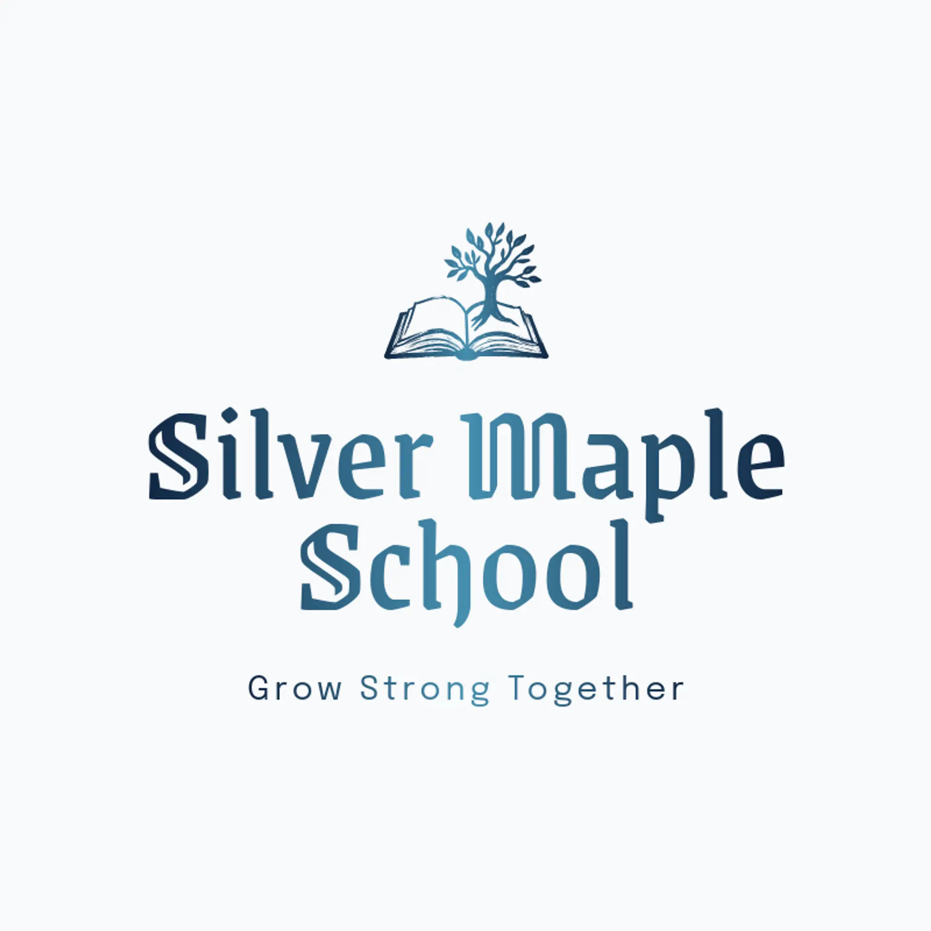 Silver Maple School logo for primary school