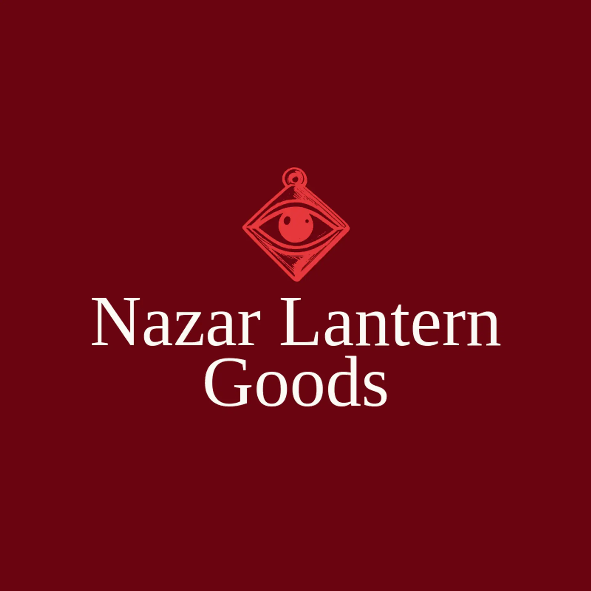 Nazar Lantern Goods logo for evil eye