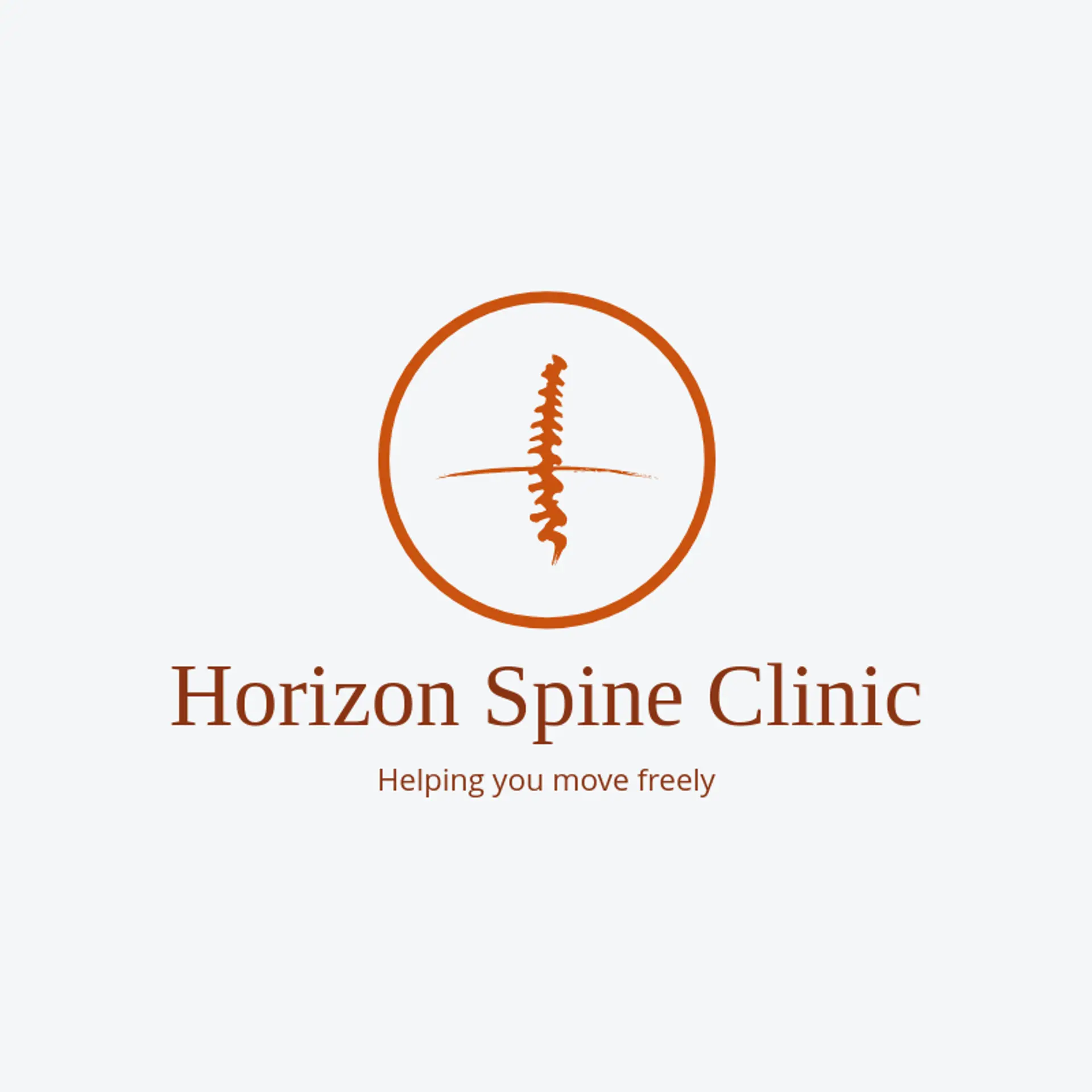 Horizon Spine Clinic logo for spine