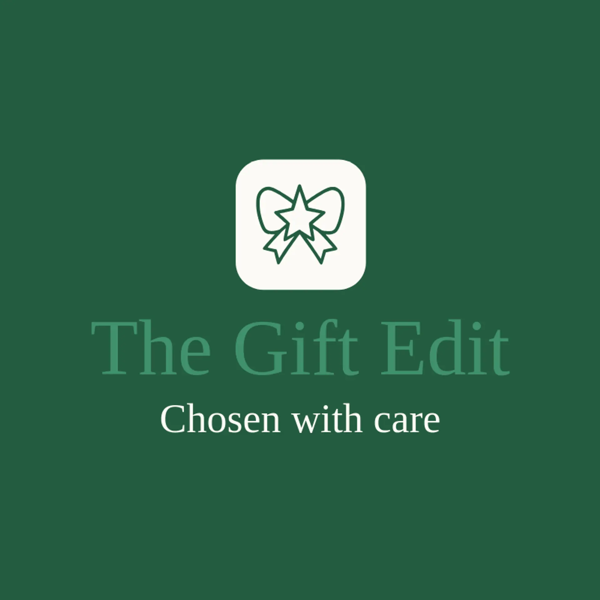 The Gift Edit logo for gift