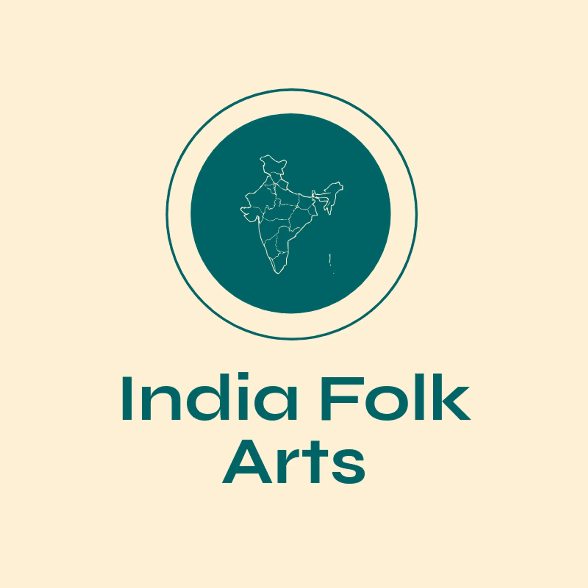 India Folk Arts logo for india