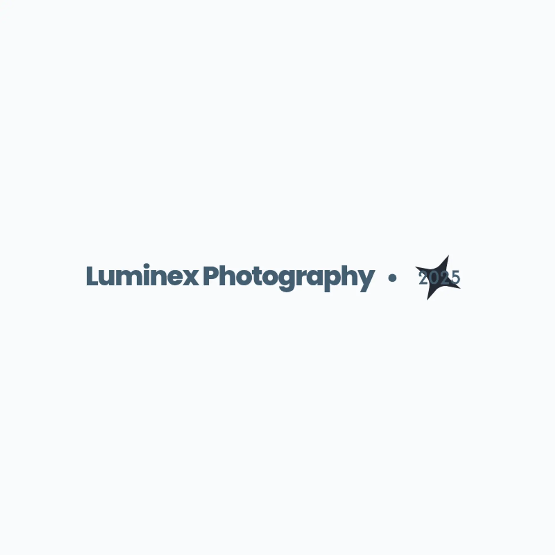 Luminous Lens Studio logo for photography business