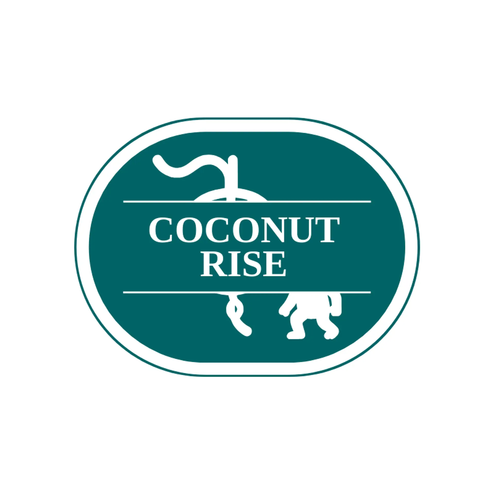 Coconut Rise logo for monkey