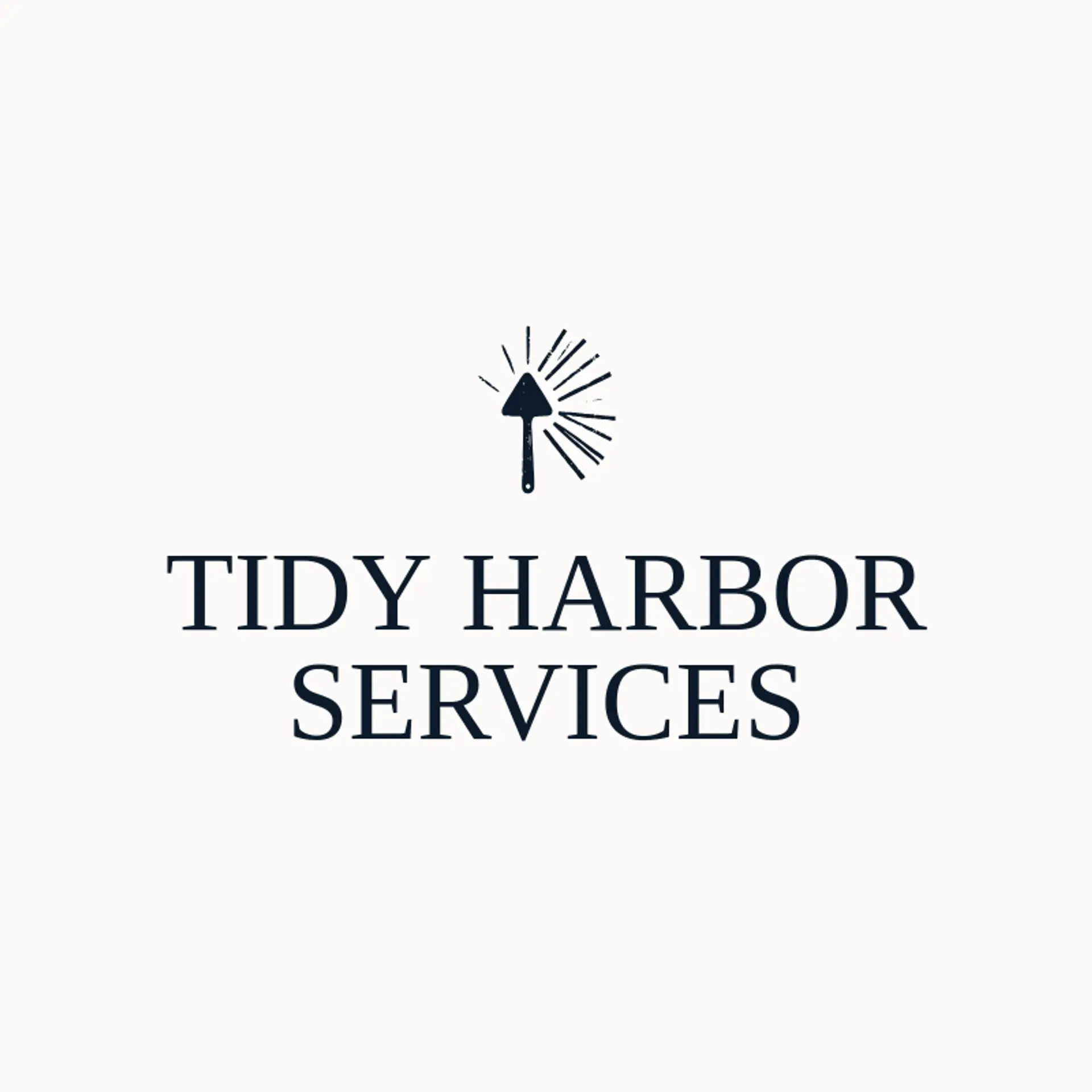 Tidy Harbor Services logo for housekeeping