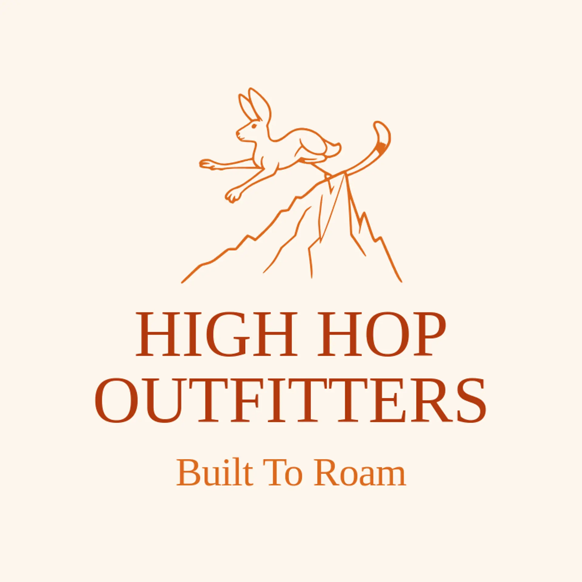 High Hop Outfitters logo for kangaroo