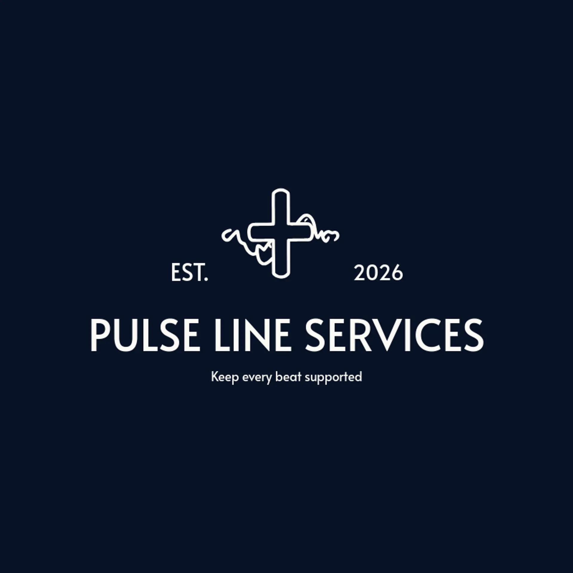 Pulse Line Services logo for first aid