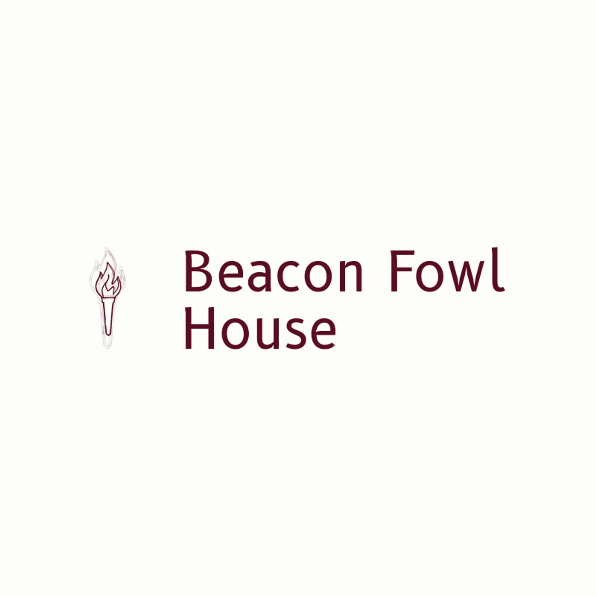 Beacon Fowl House logo for gamefowl