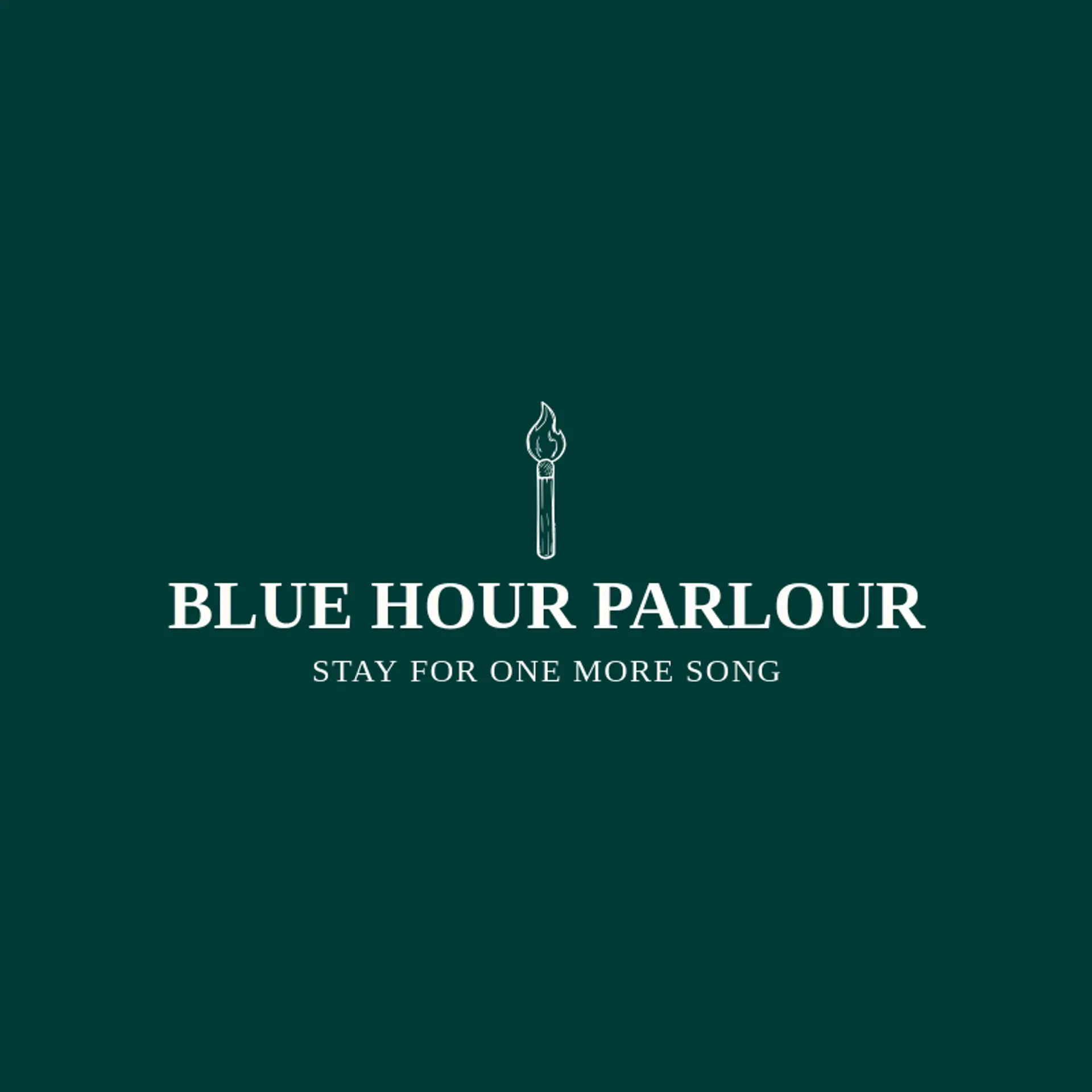 Blue Hour Parlour logo for speakeasy