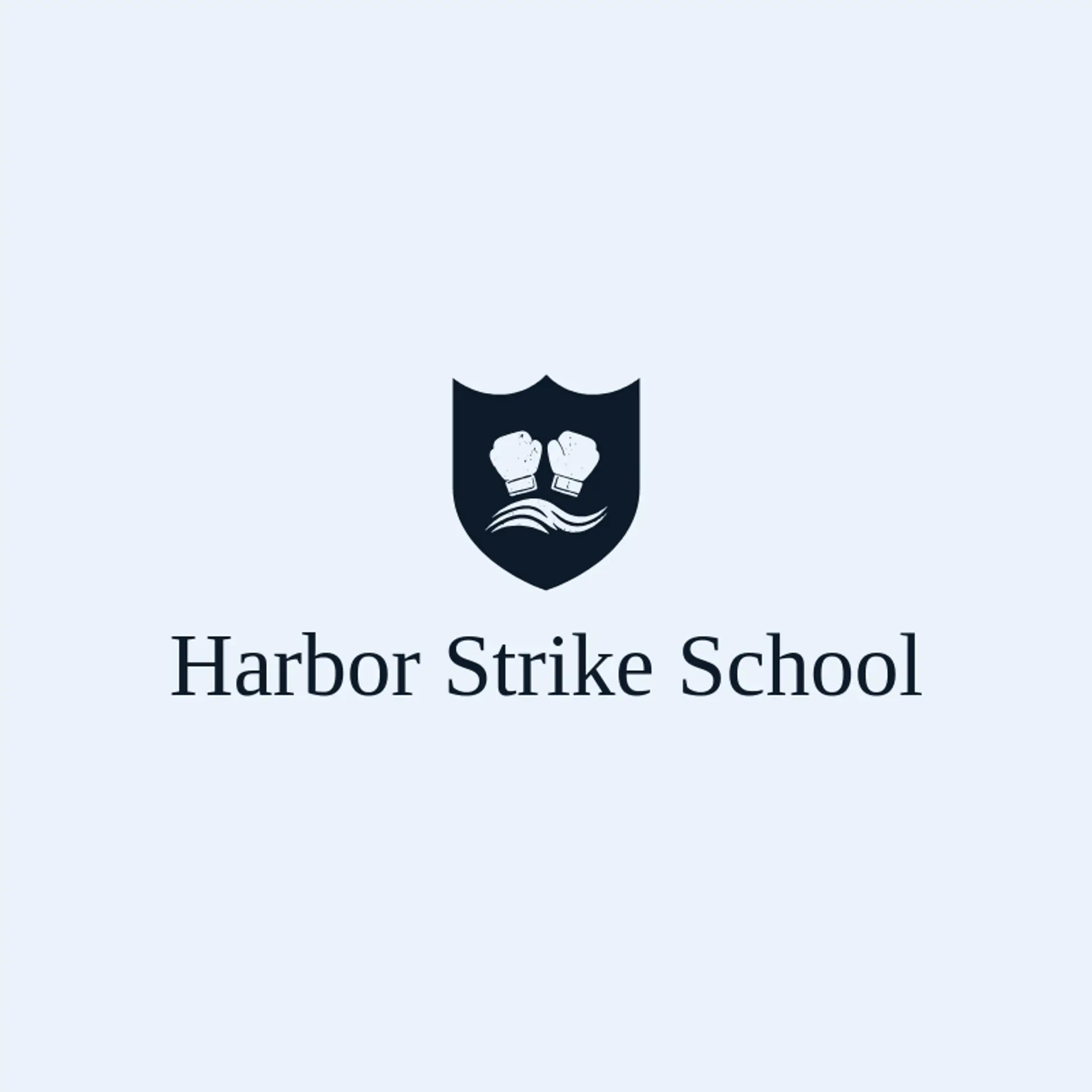 Harbor Strike School logo for muay thai