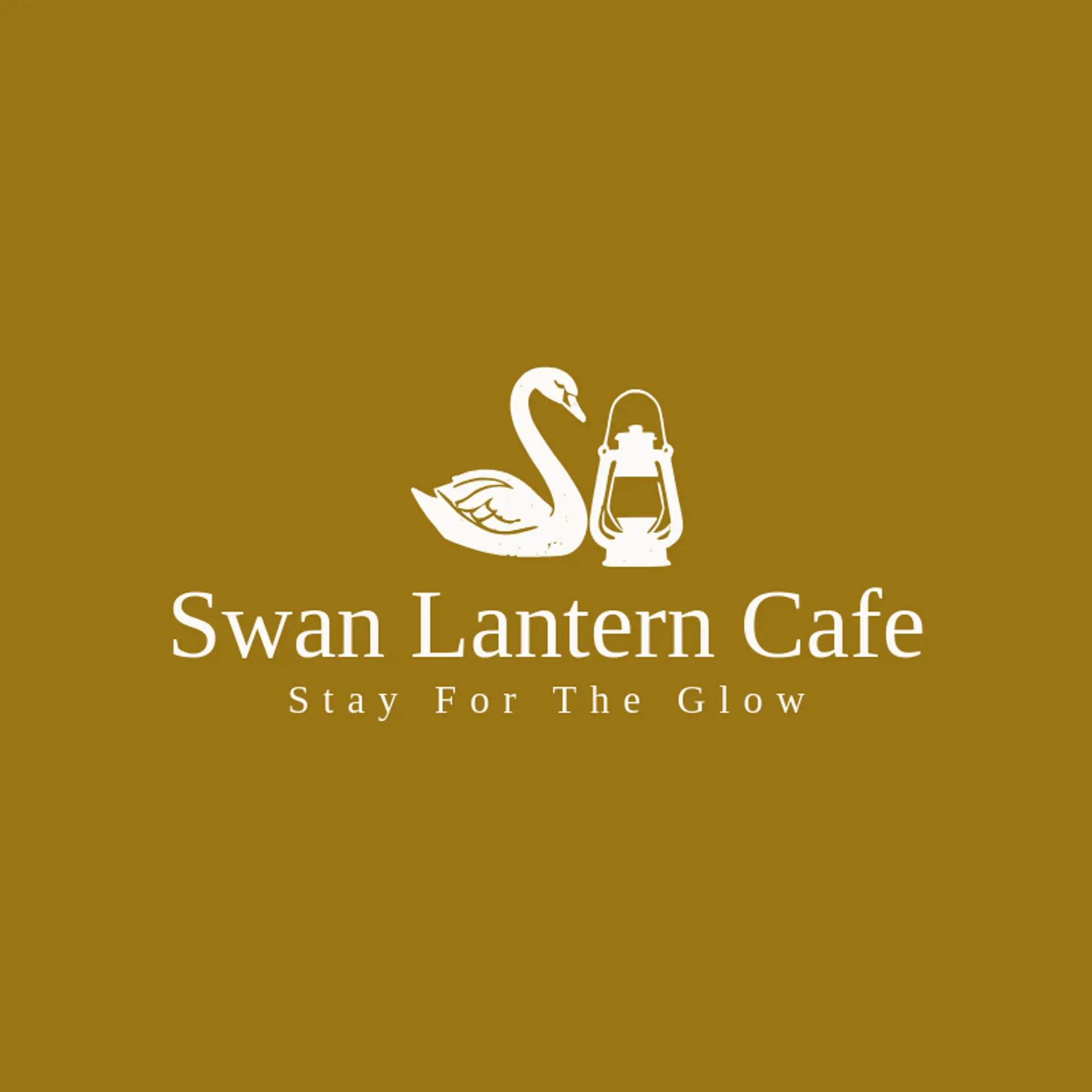 Swan Lantern Cafe logo for swan