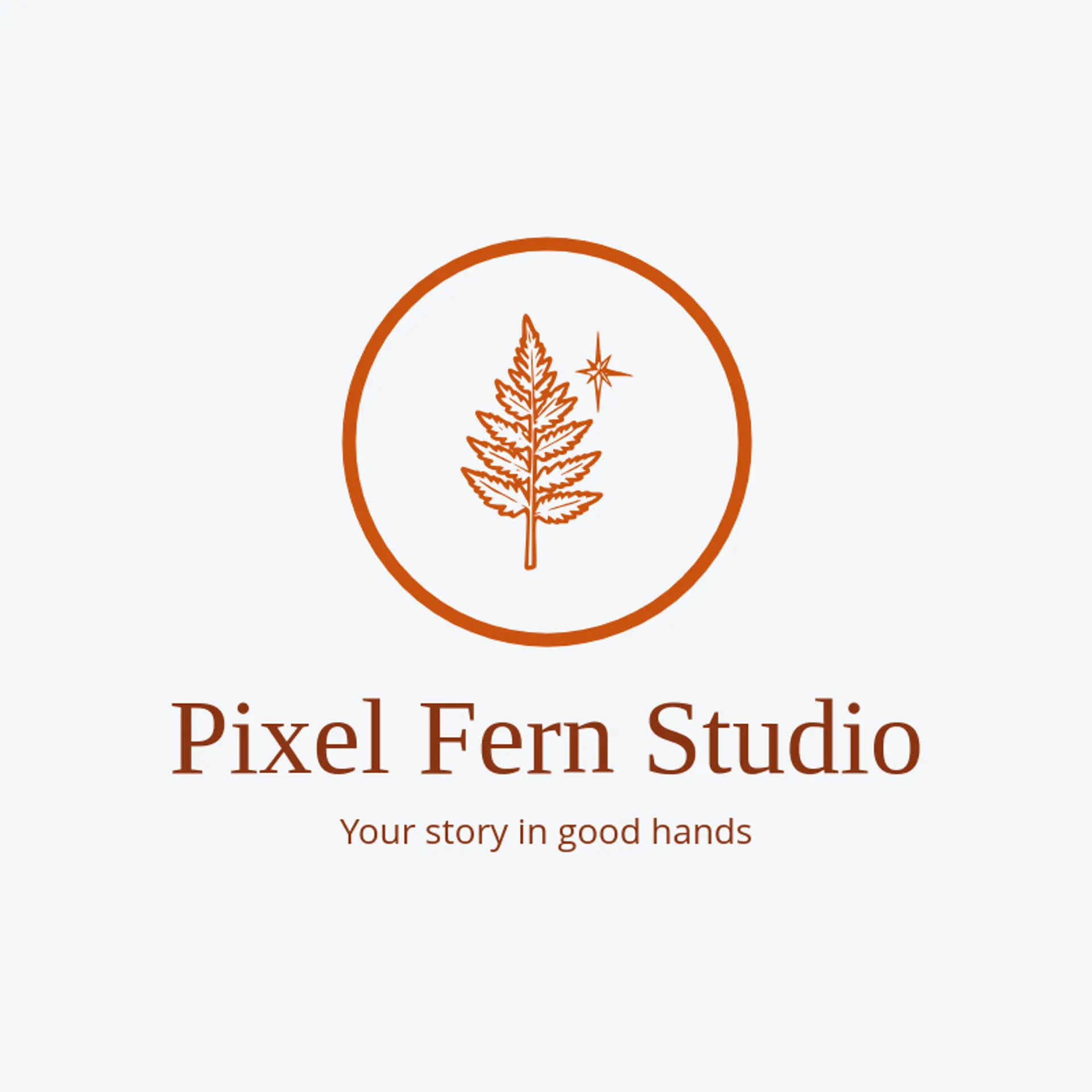 Pixel Fern Studio logo for digital agency