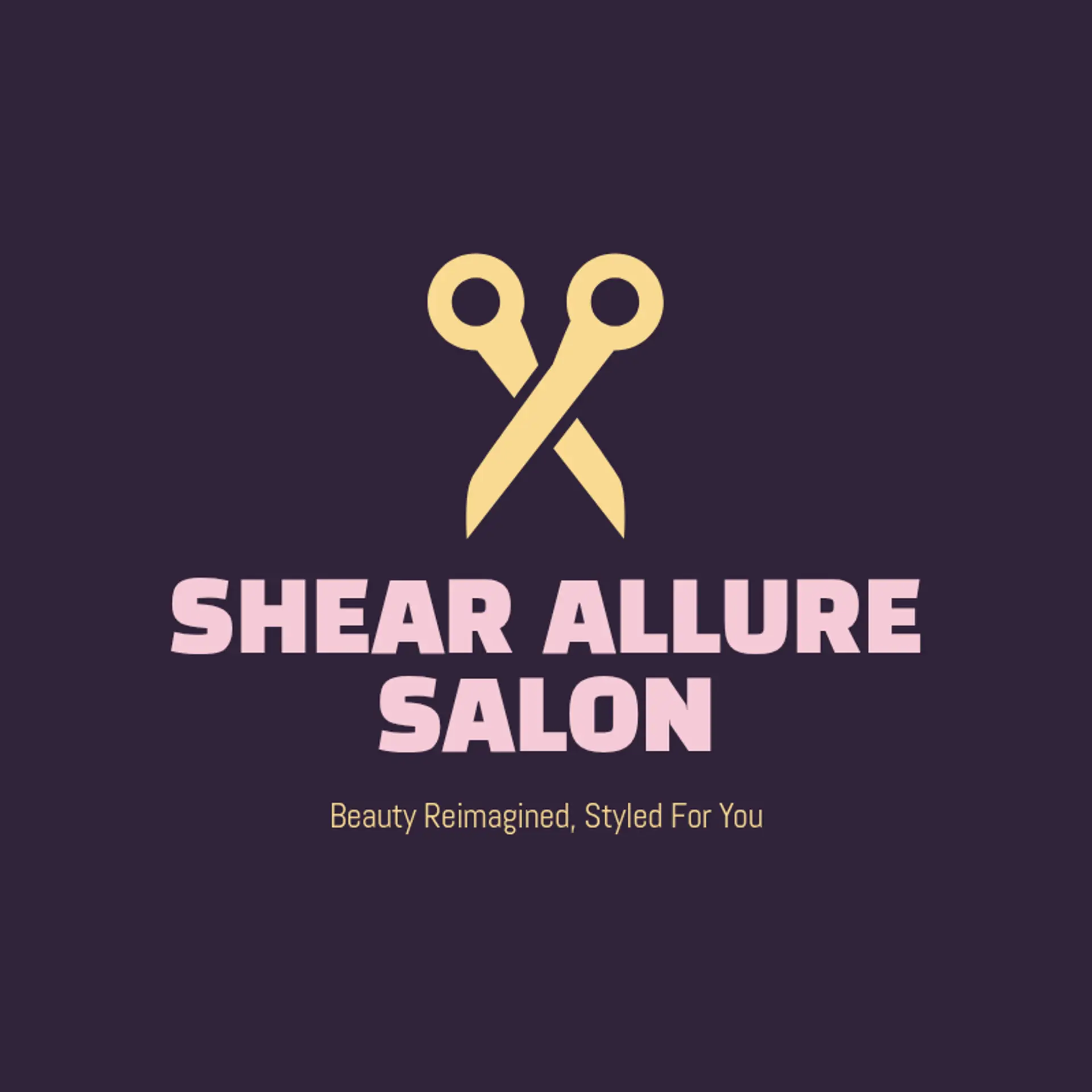 Lustre Lounge logo for salon