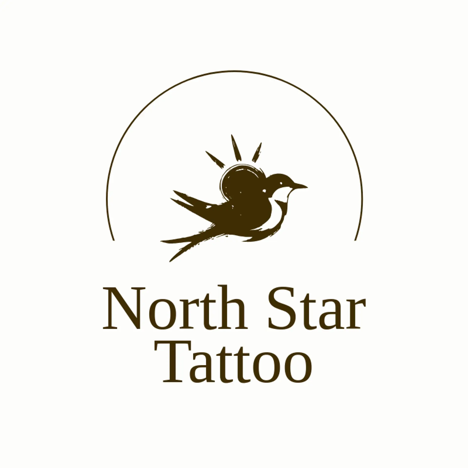 North Star Tattoo logo for tattoo shop
