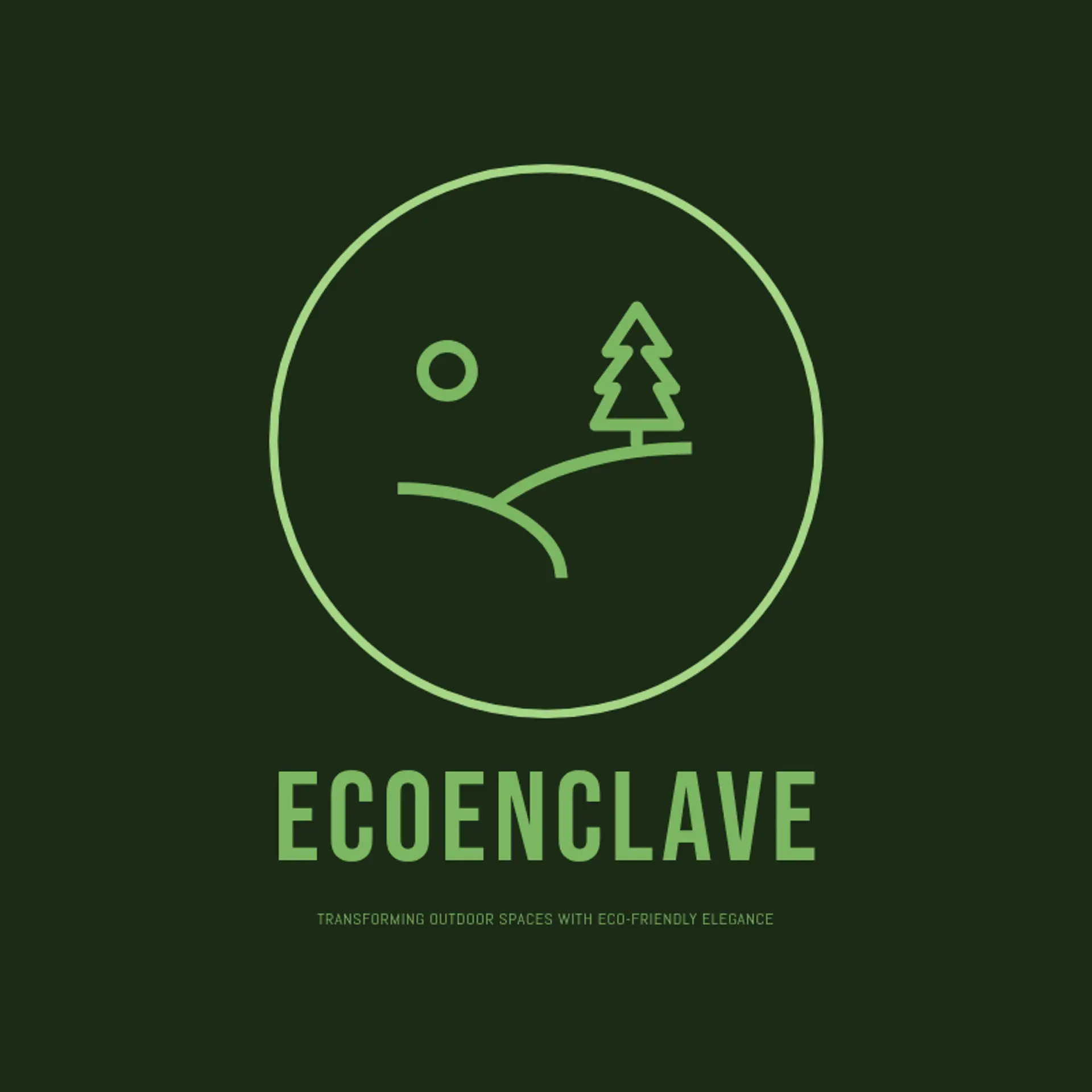 EcoEnclave logo for cool landscaping