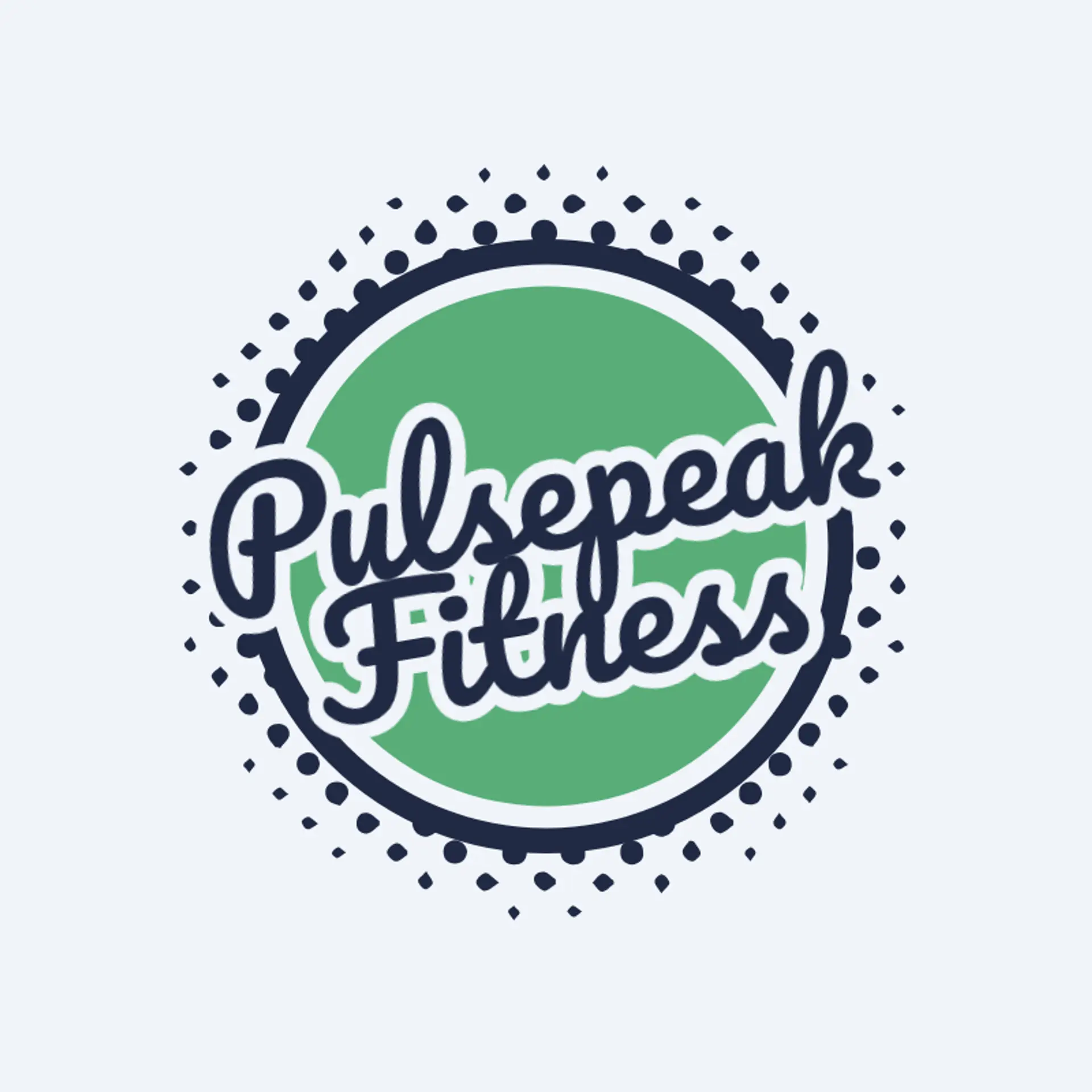 PulsePeak Fitness logo for personal training fitness