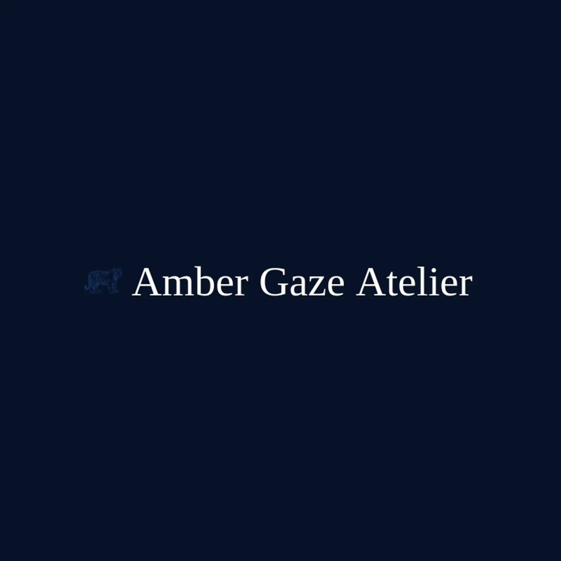 Amber Gaze Atelier logo for bengal