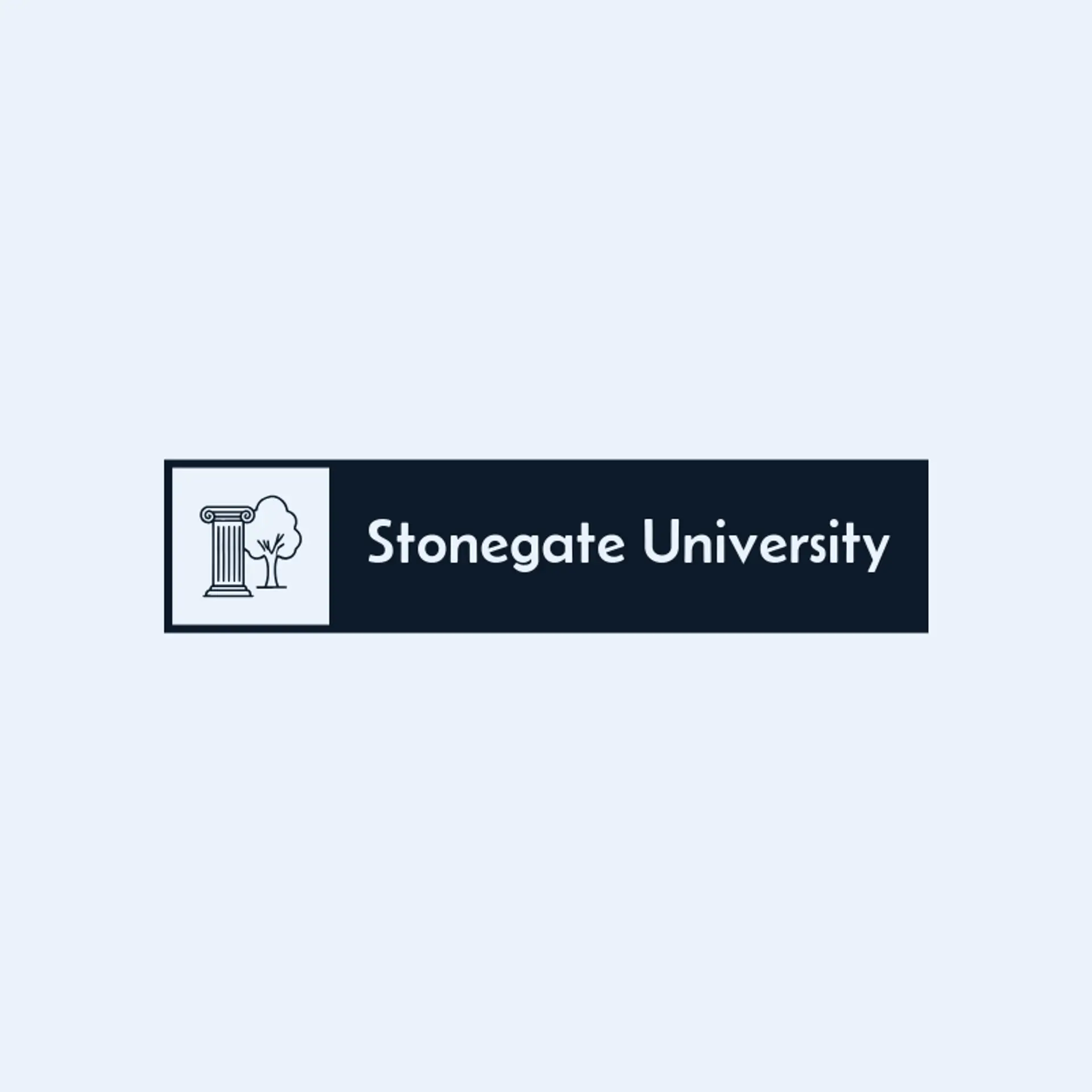 Stonegate University logo for university
