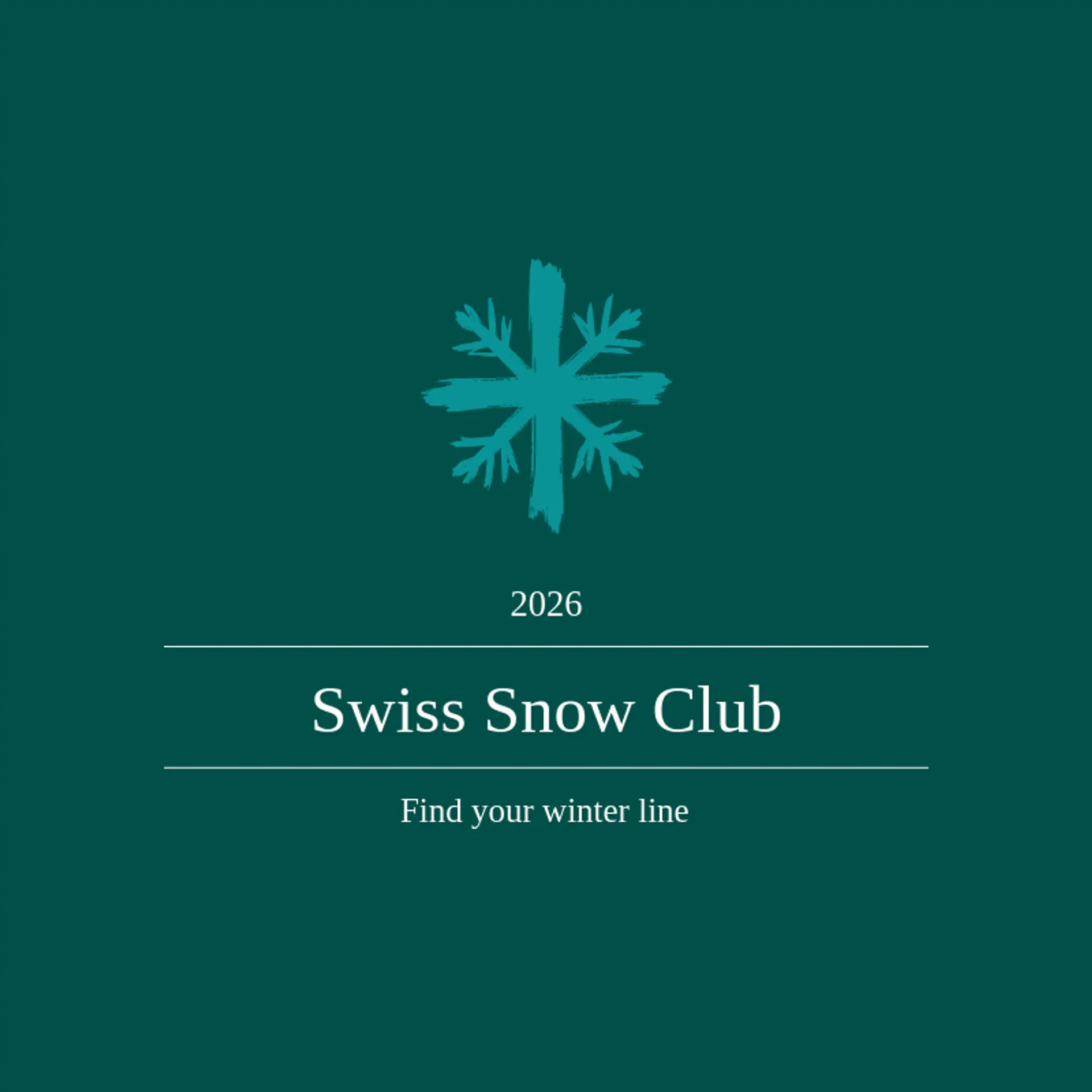 Swiss Snow Club logo for swiss