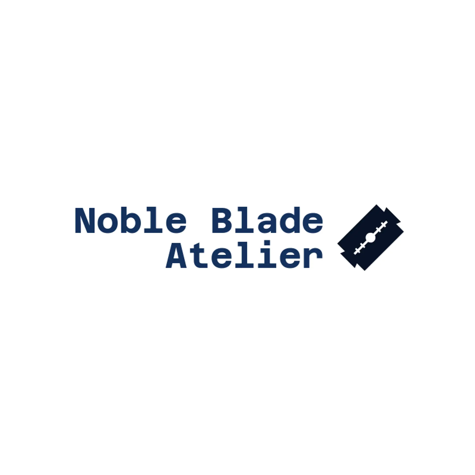 Noble Blade Atelier logo for razor