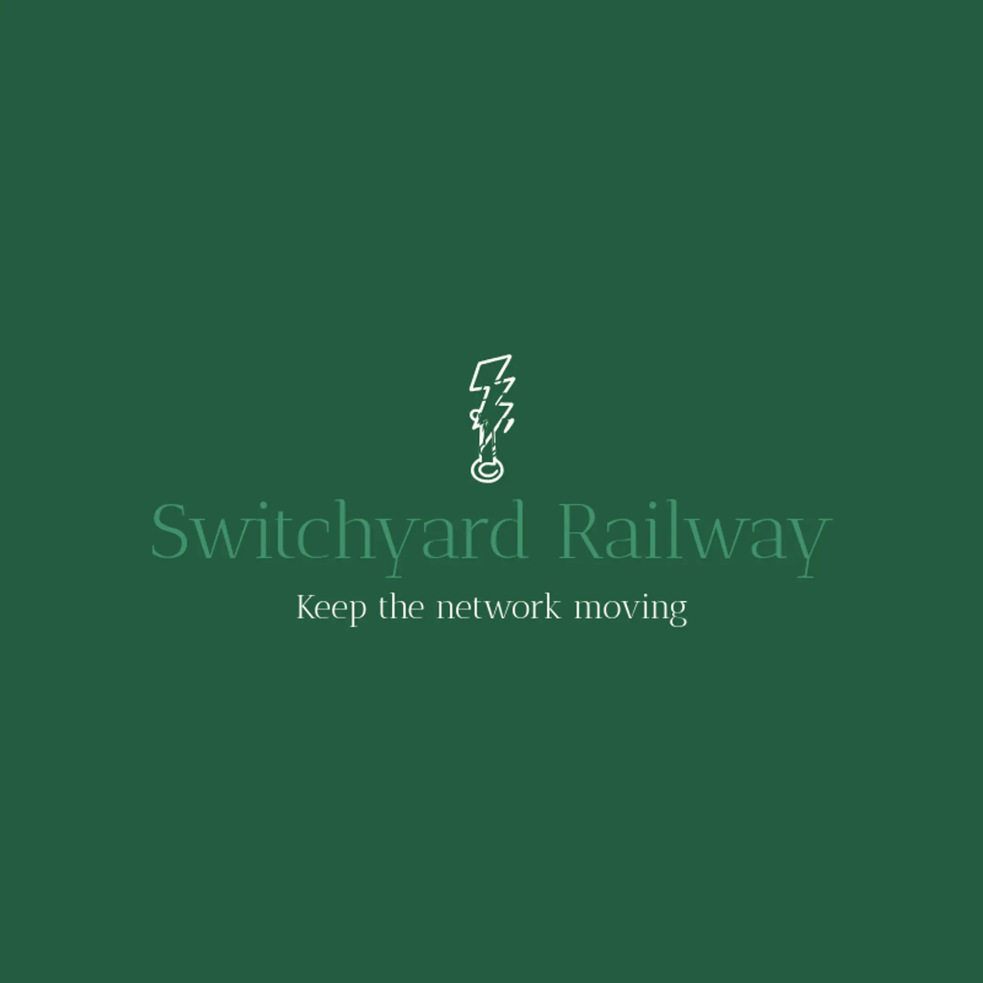 Switchyard Railway logo for railway