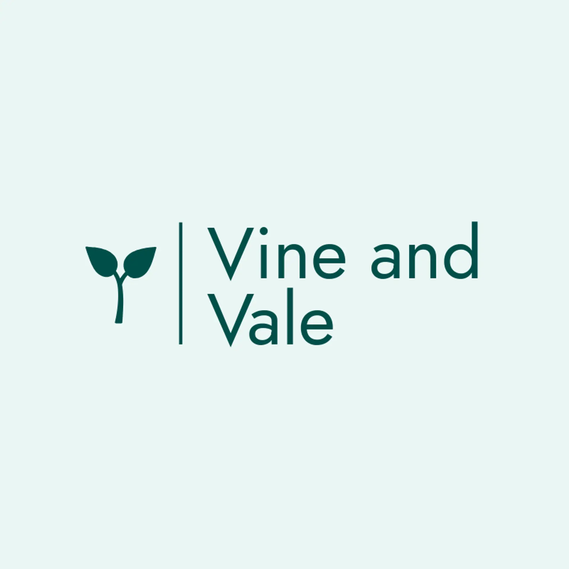 Vine and Vale logo for leaf