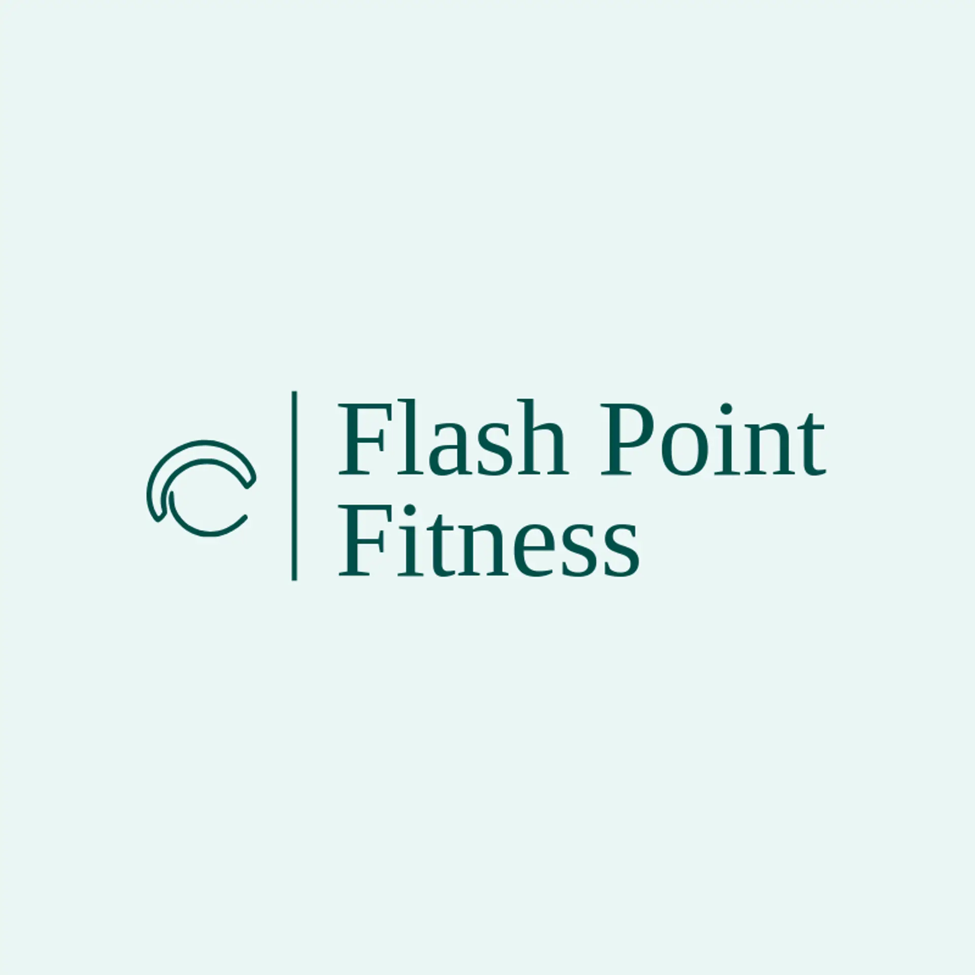 Flash Point Fitness logo for flare