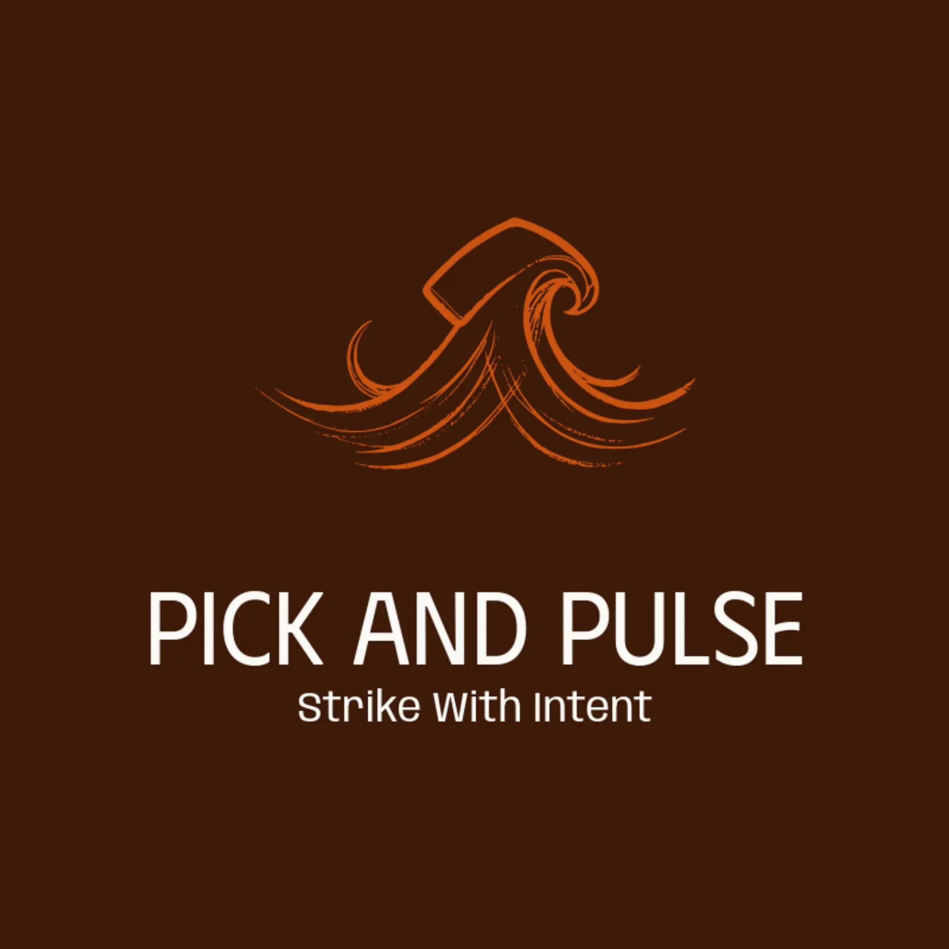 Pick and Pulse logo for bass