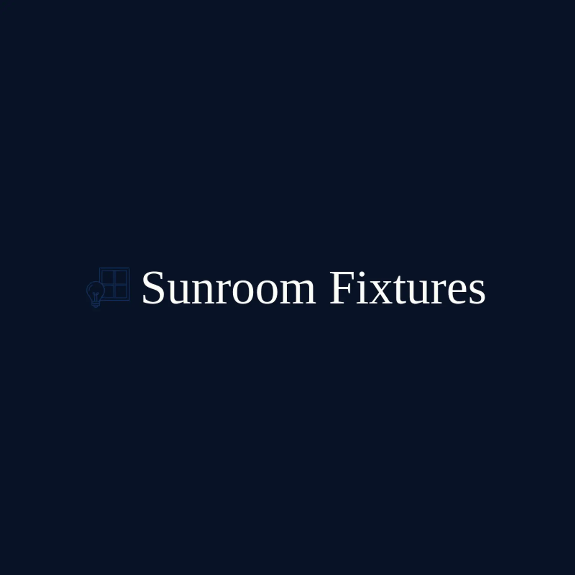 Sunroom Fixtures logo for lightbulb