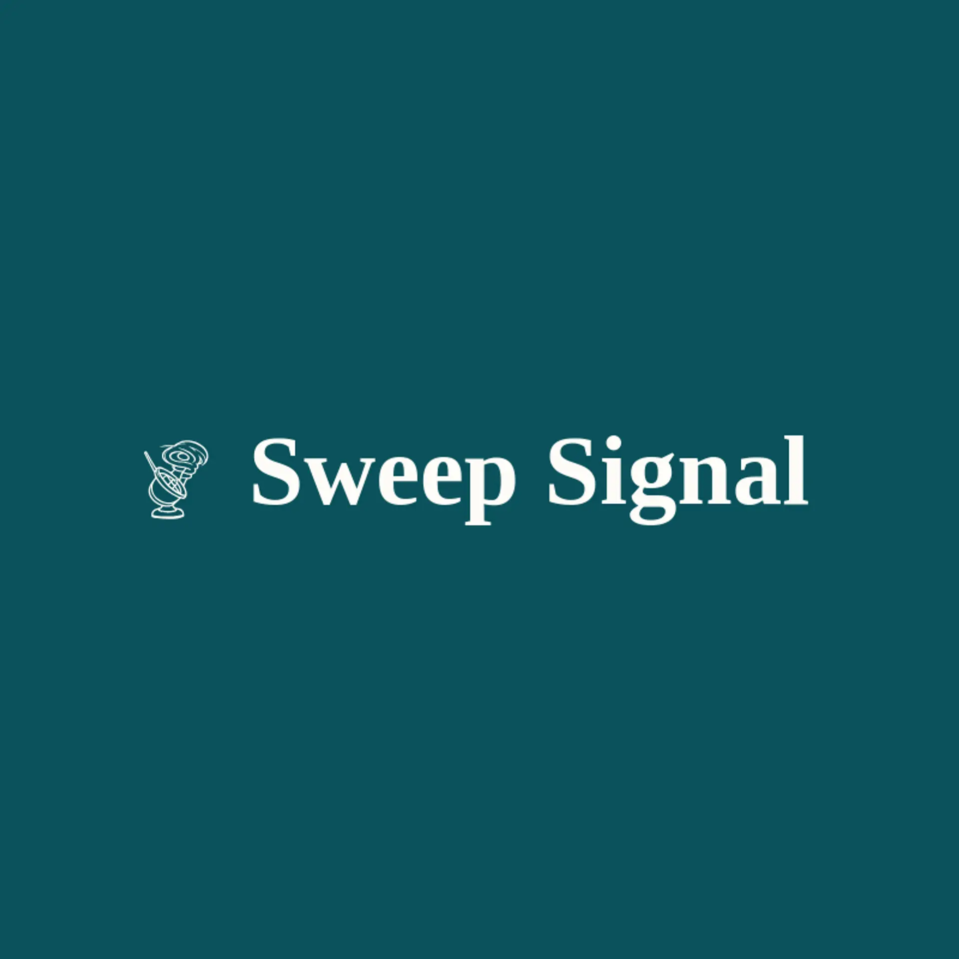 Sweep Signal logo for tornado