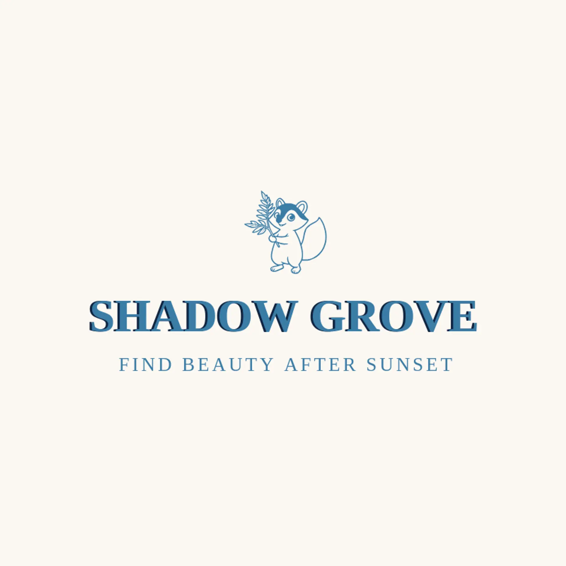 Shadow Grove logo for raccoon
