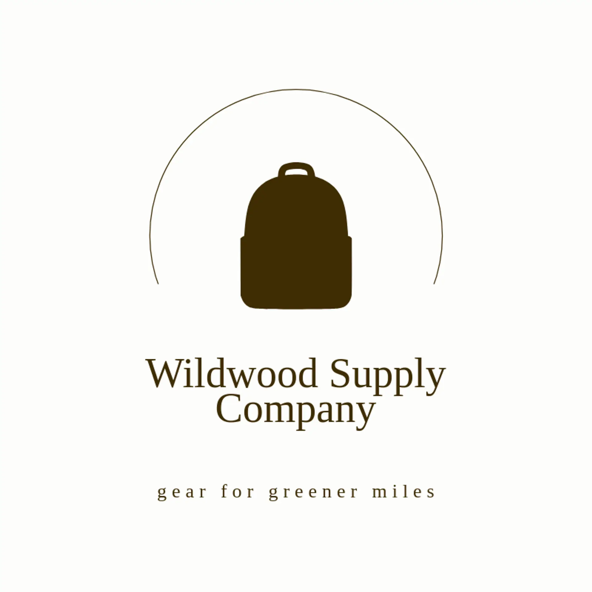 Wildwood Supply Company logo for forest