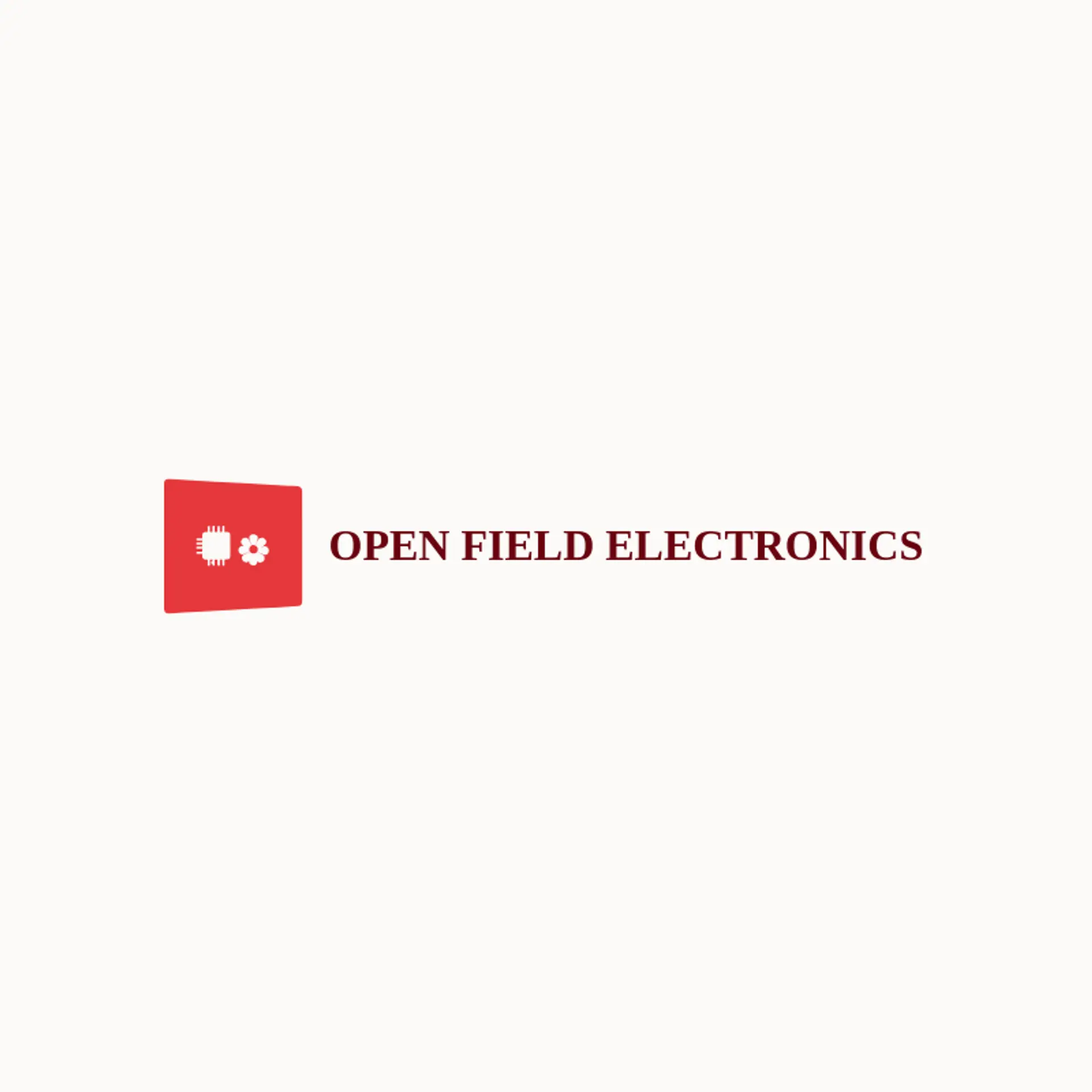 Open Field Electronics logo for chip