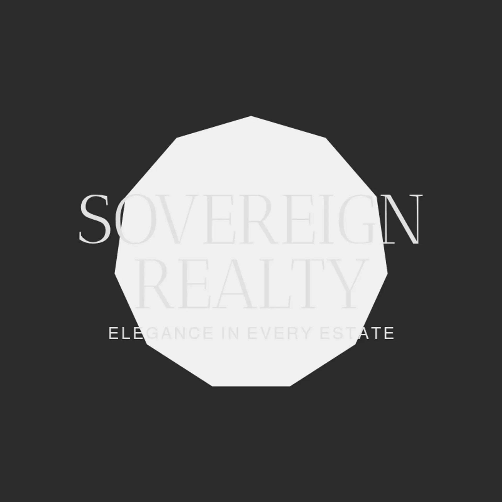 Sovereign Realty logo for classy real estate