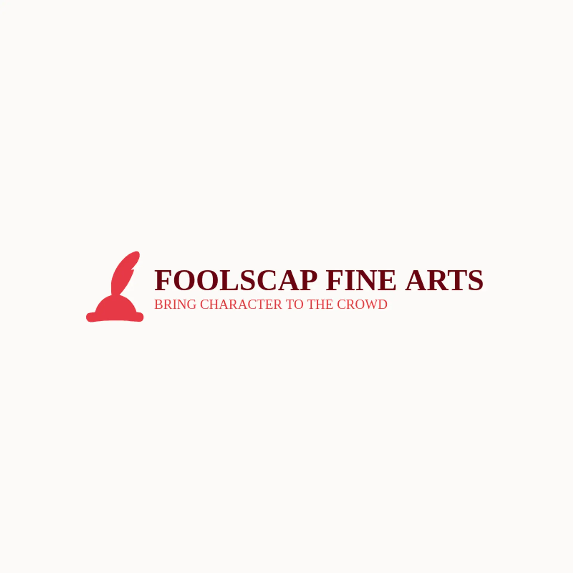Foolscap Fine Arts logo for jester