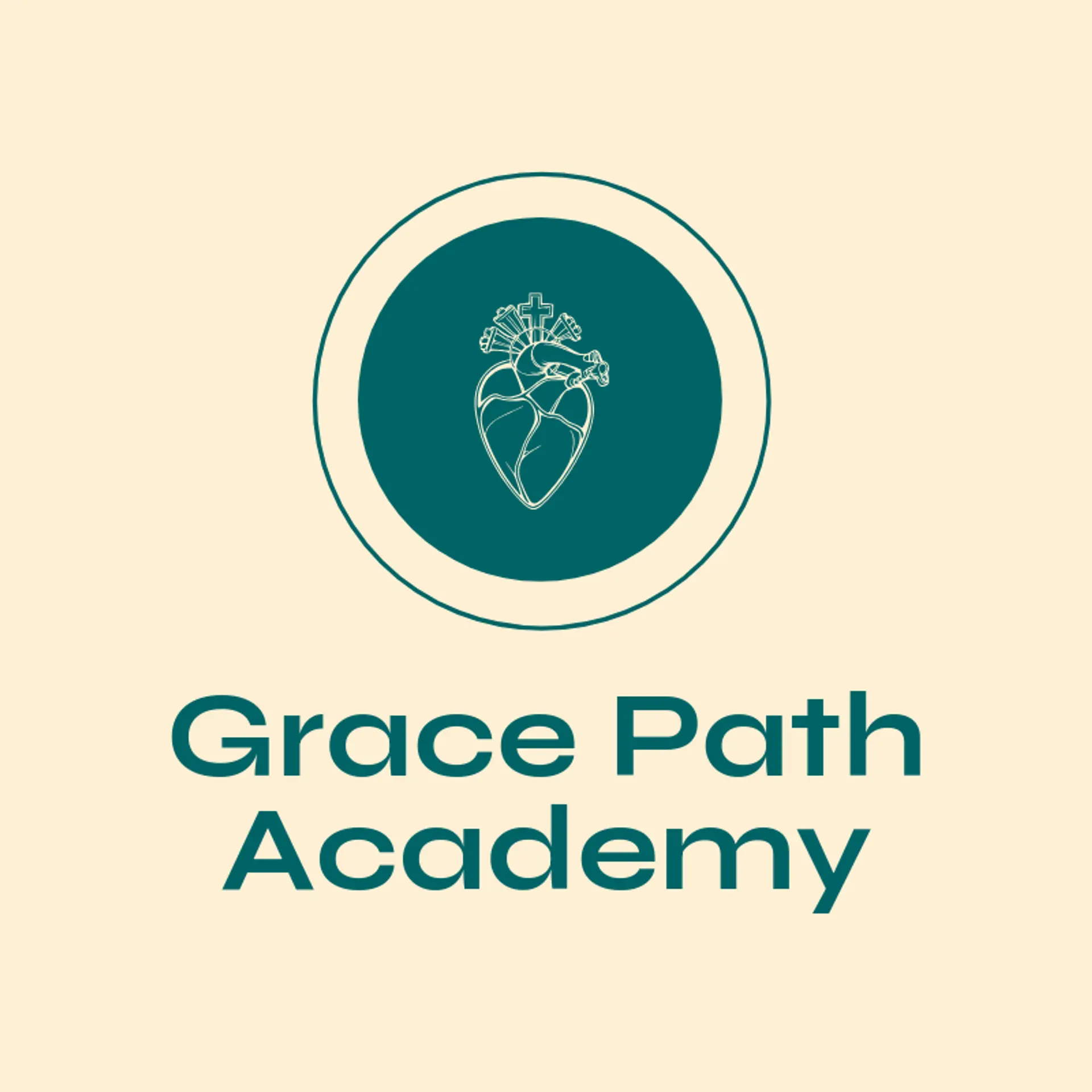 Grace Path Academy logo for catholic