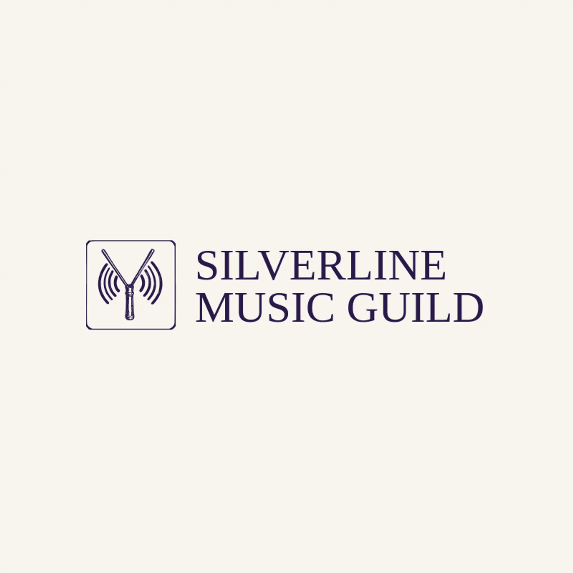 Silverline Music Guild logo for symphony